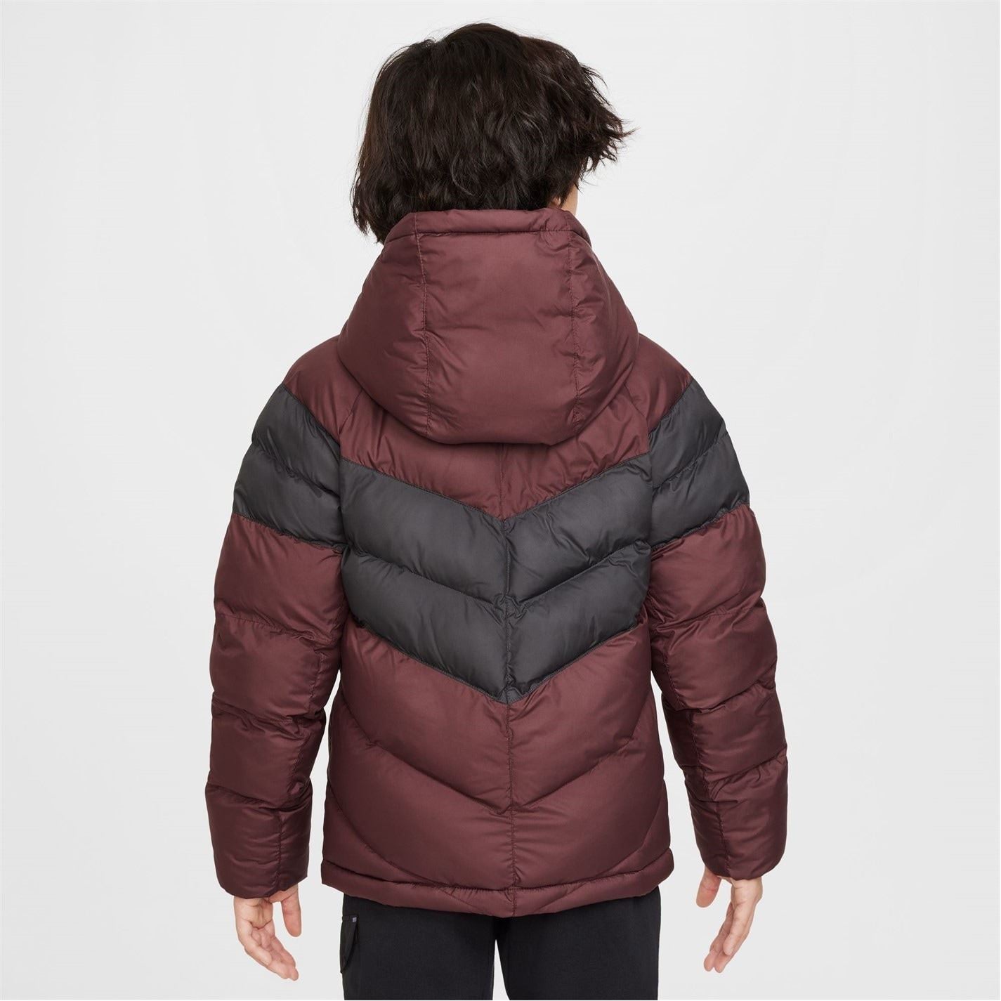 Nike Hooded Color Block Puffer Jacket