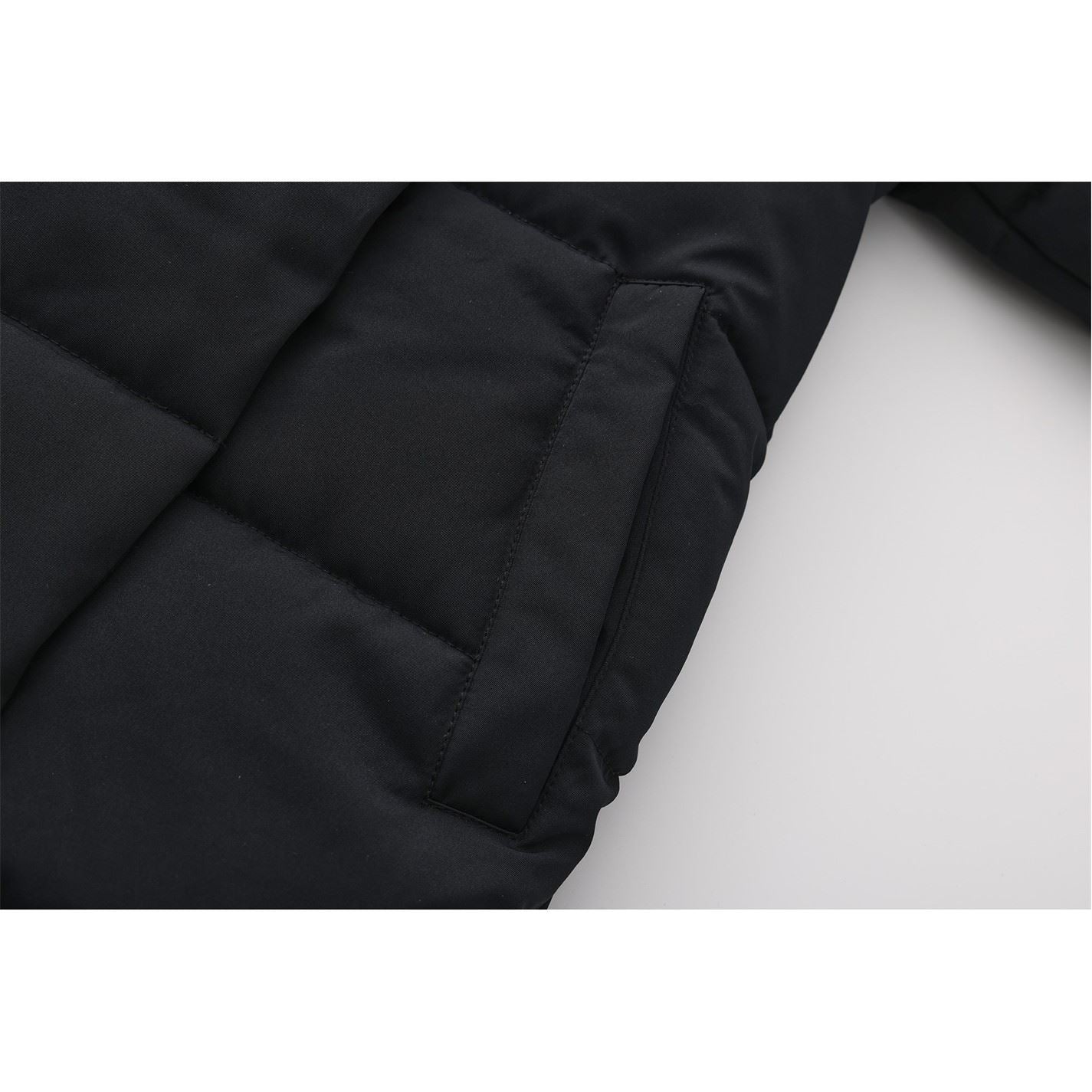 Gelert Ottawa Hooded Parka Coat Solid Patterned