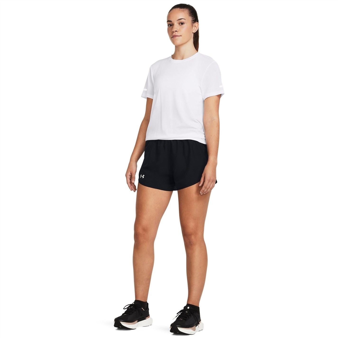 Under Armour Womens Armour Ua Fly By 3 Shorts Gym Shorts