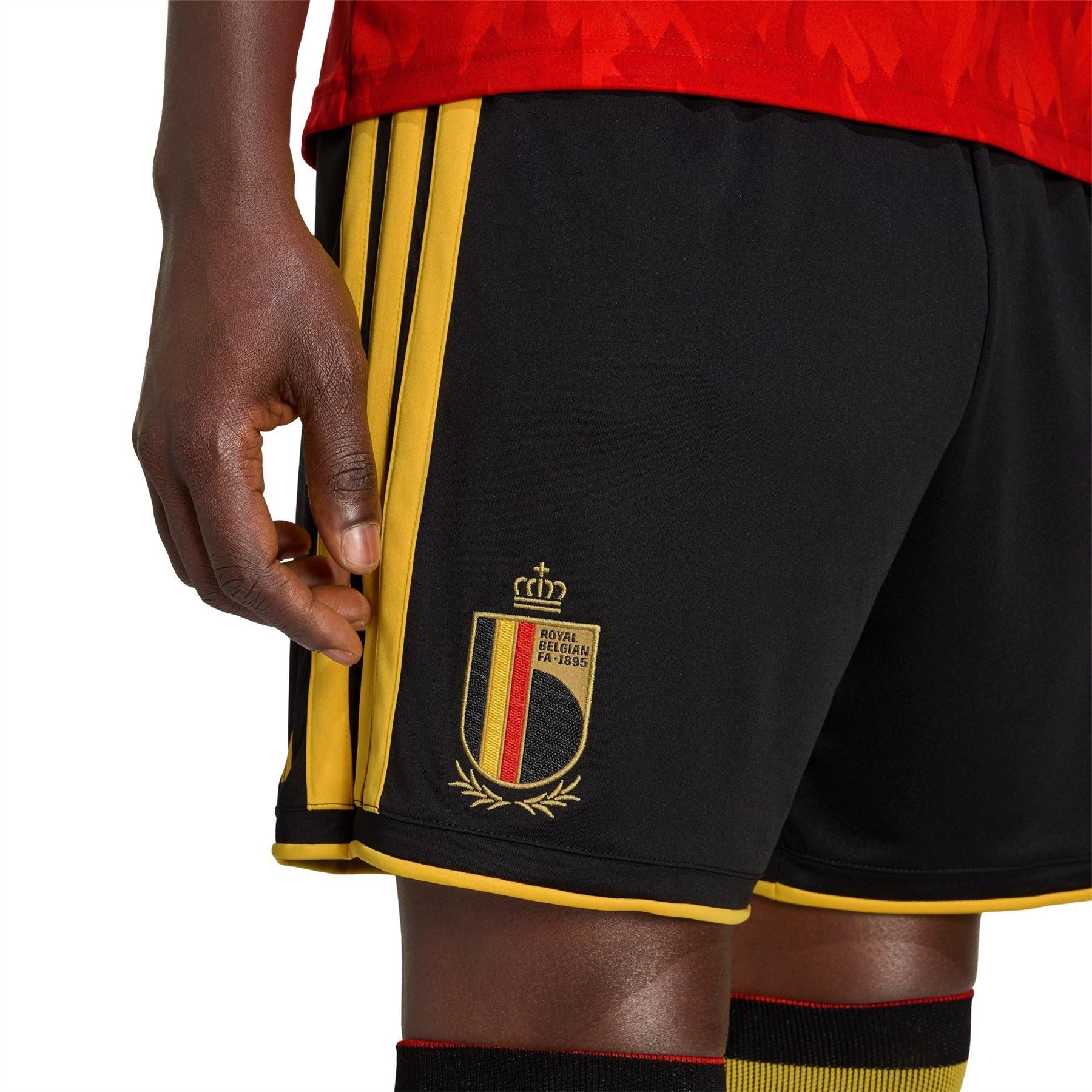 adidas Mens Belgium Home Shorts World Cup 2026