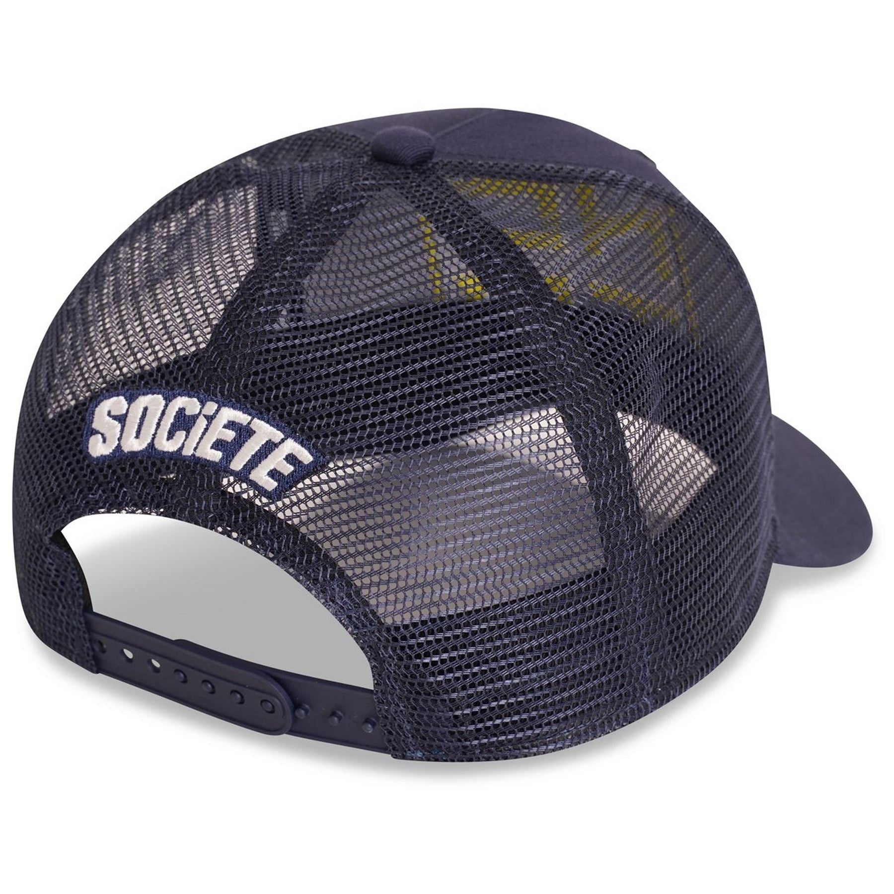 Societe Noir Coord Lettering Trucker Cap