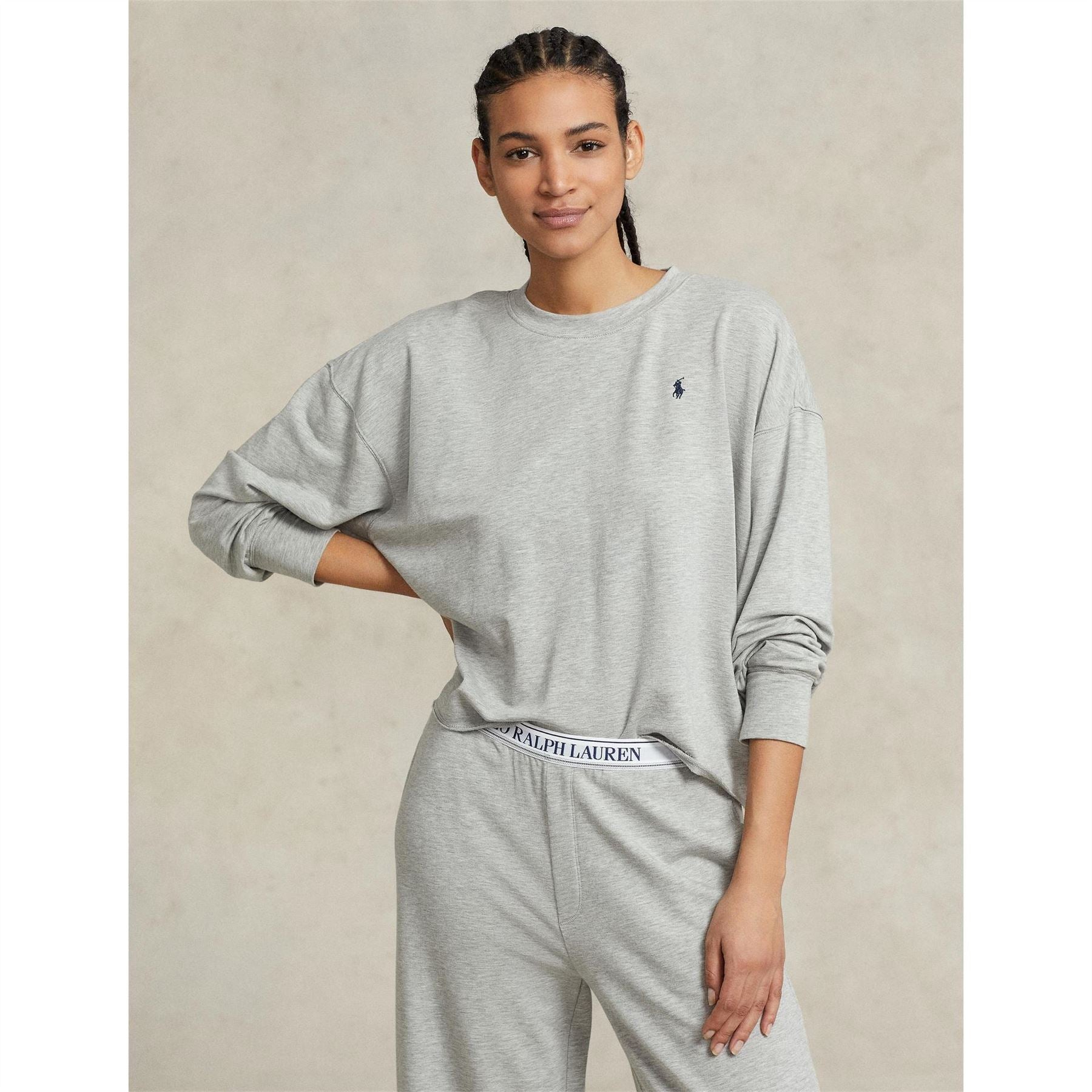 Polo Ralph Lauren Terry Crew Neck 2 Piece Pyjama Set
