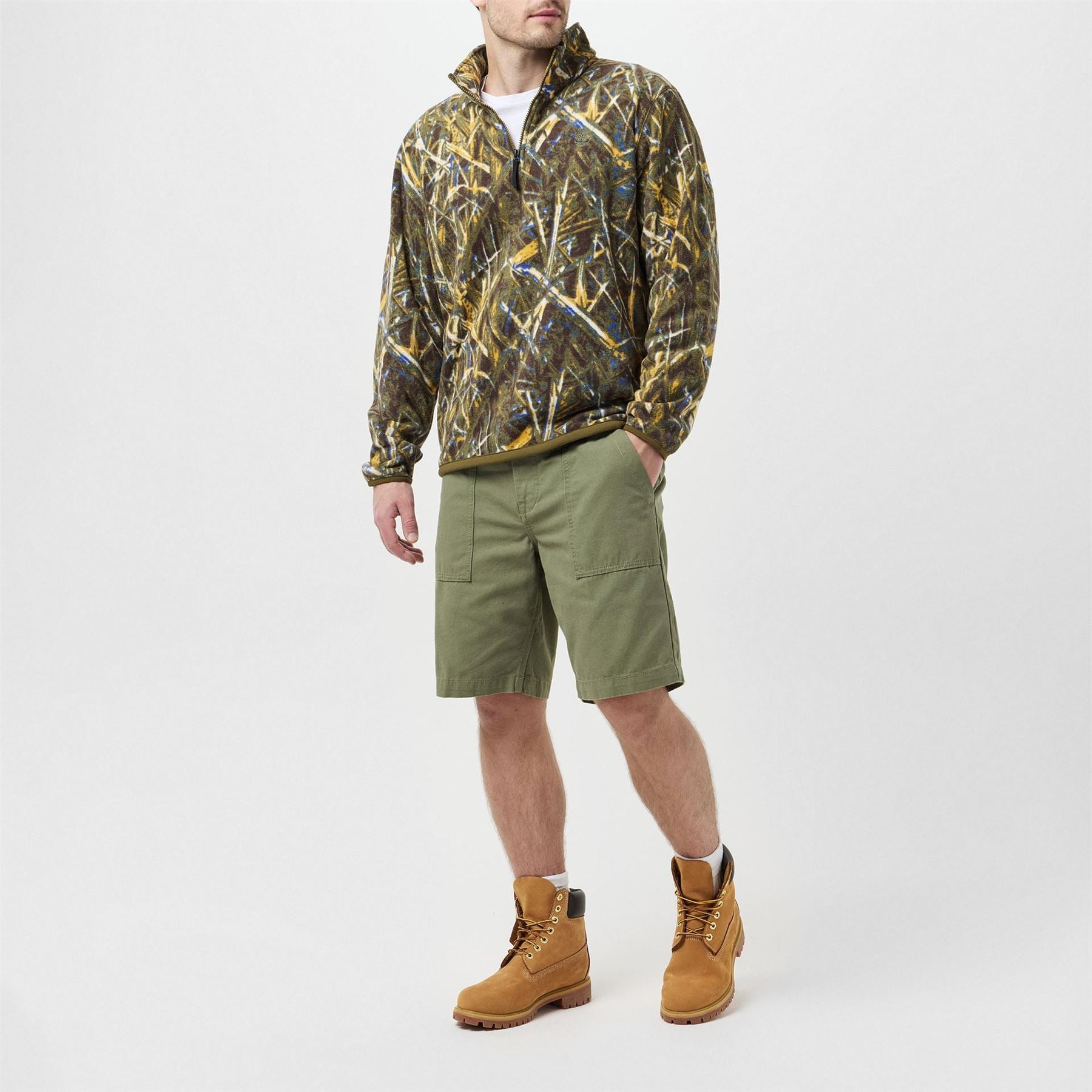Timberland Canvas Cargo Shorts