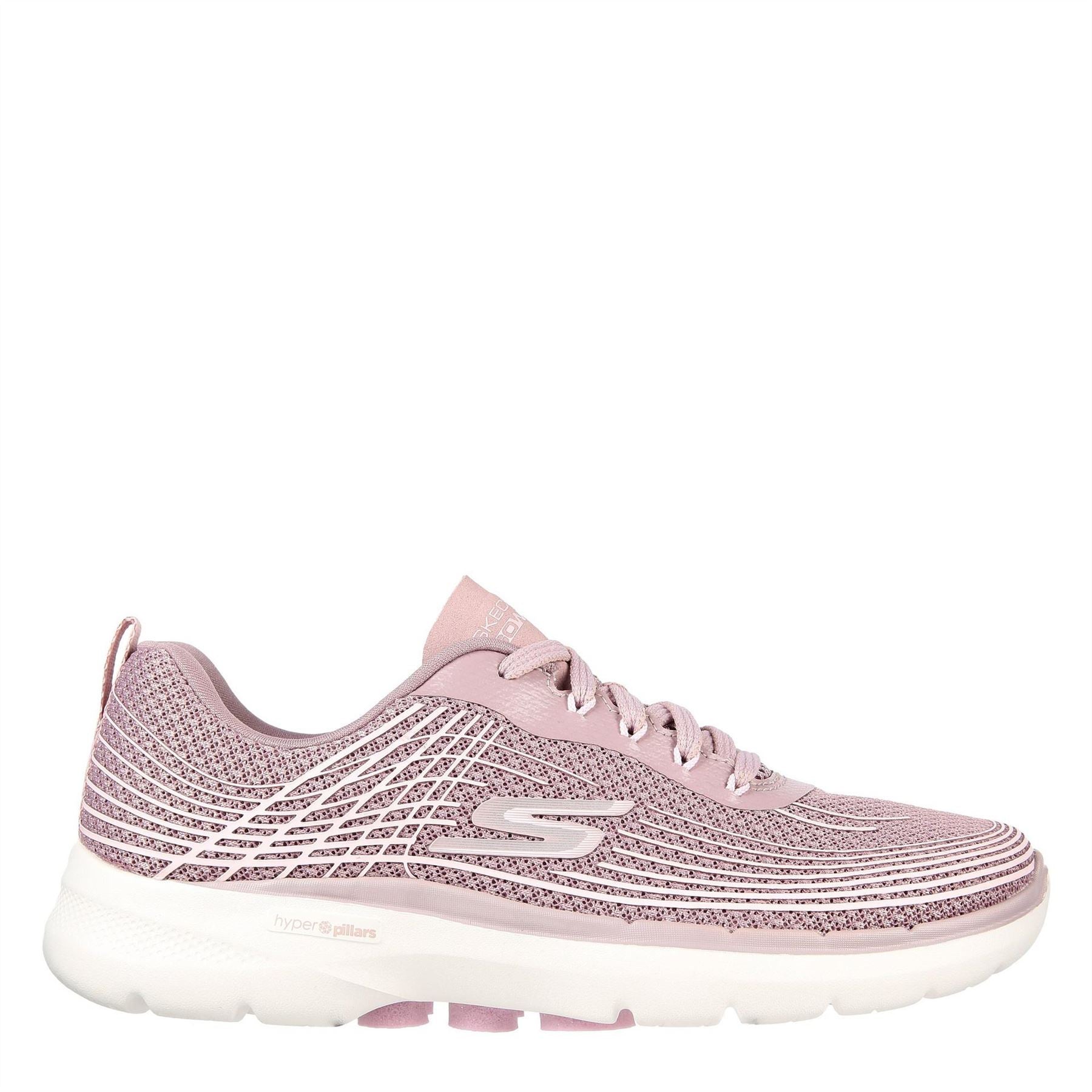 Skechers Womens Mesh Lace Up W Haptic Prin Slip On Trainers