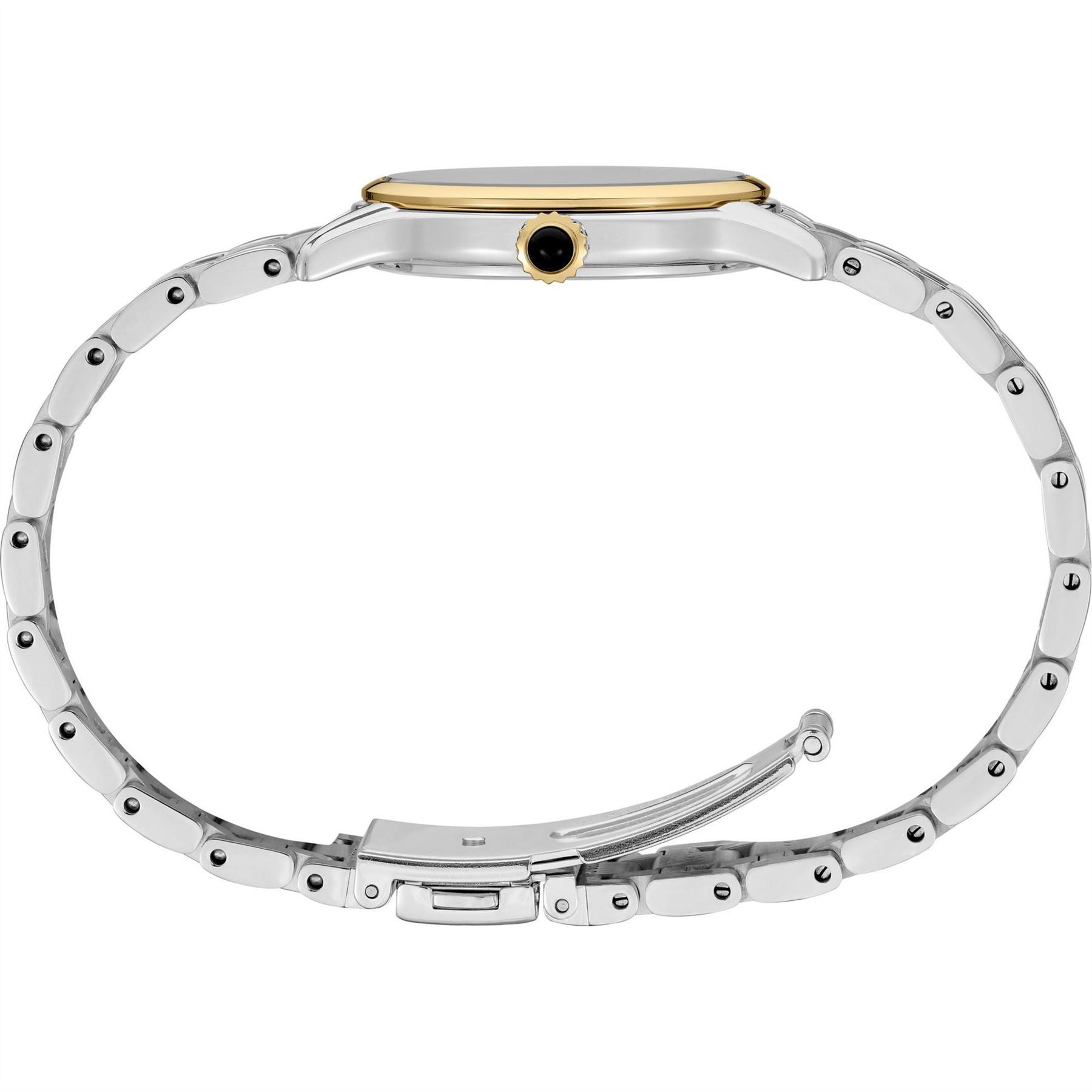 Seiko Set Yellow Gold Bracelet Analogue Dress Watch
