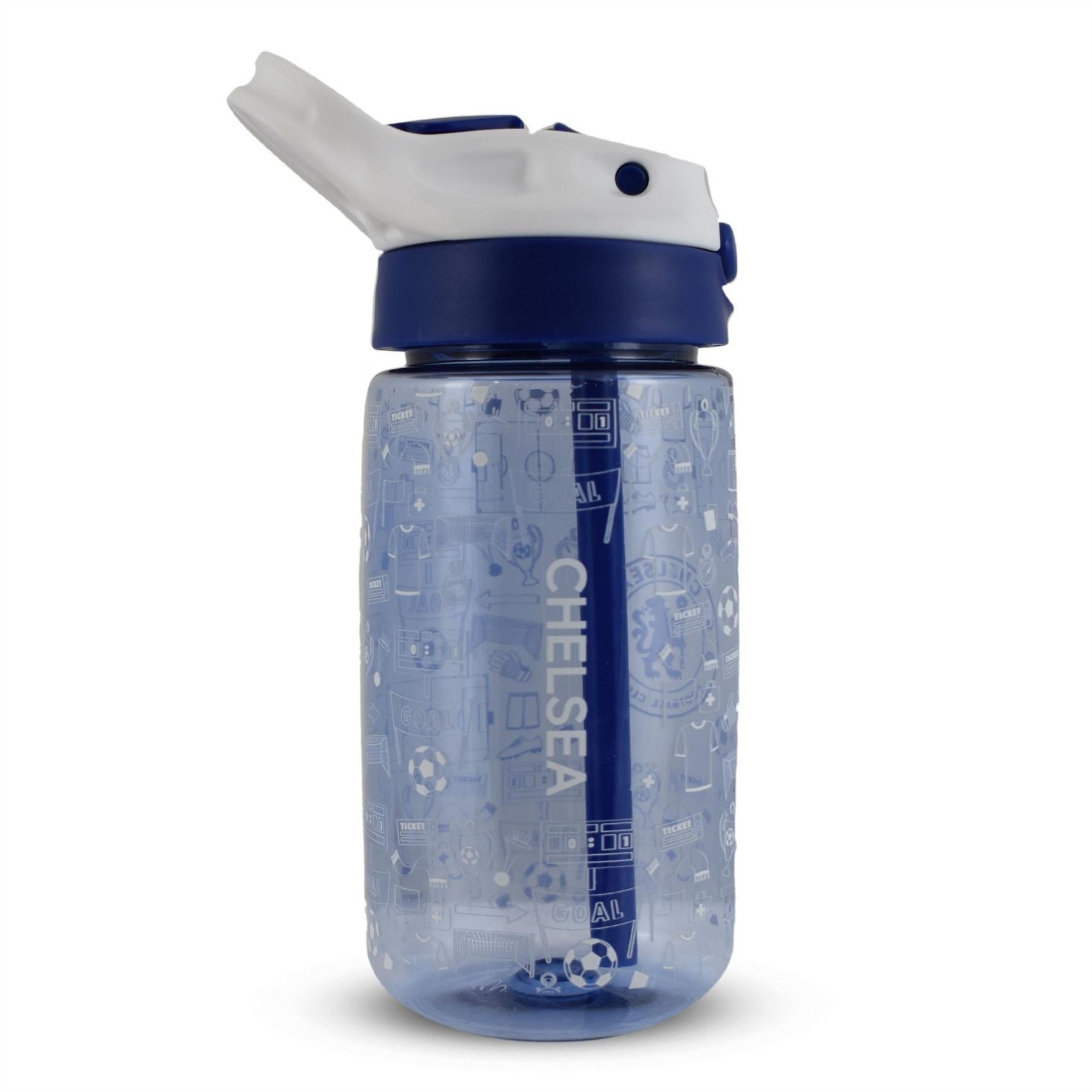Team 480ml Plastic Football Water Bottle