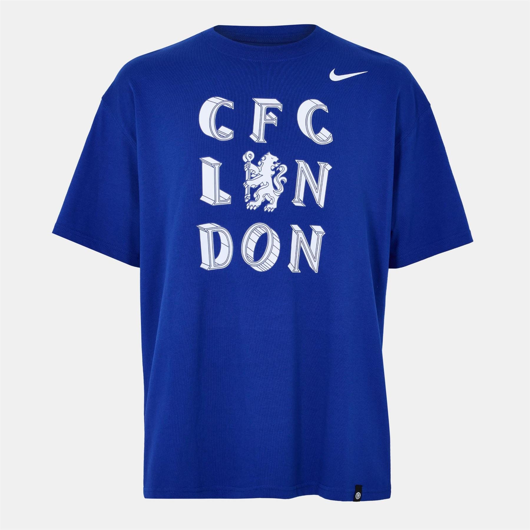 Nike Chelsea Lettering Regular Fit Crew Neck T-Shirt