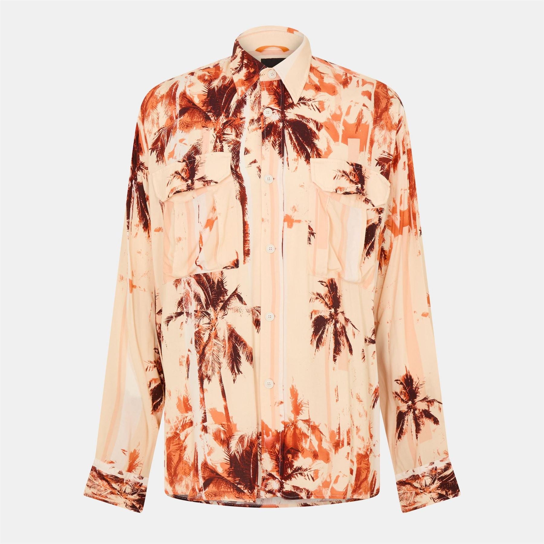 Boss Lisel Regular Fit Long Sleeve Cuff Shirt