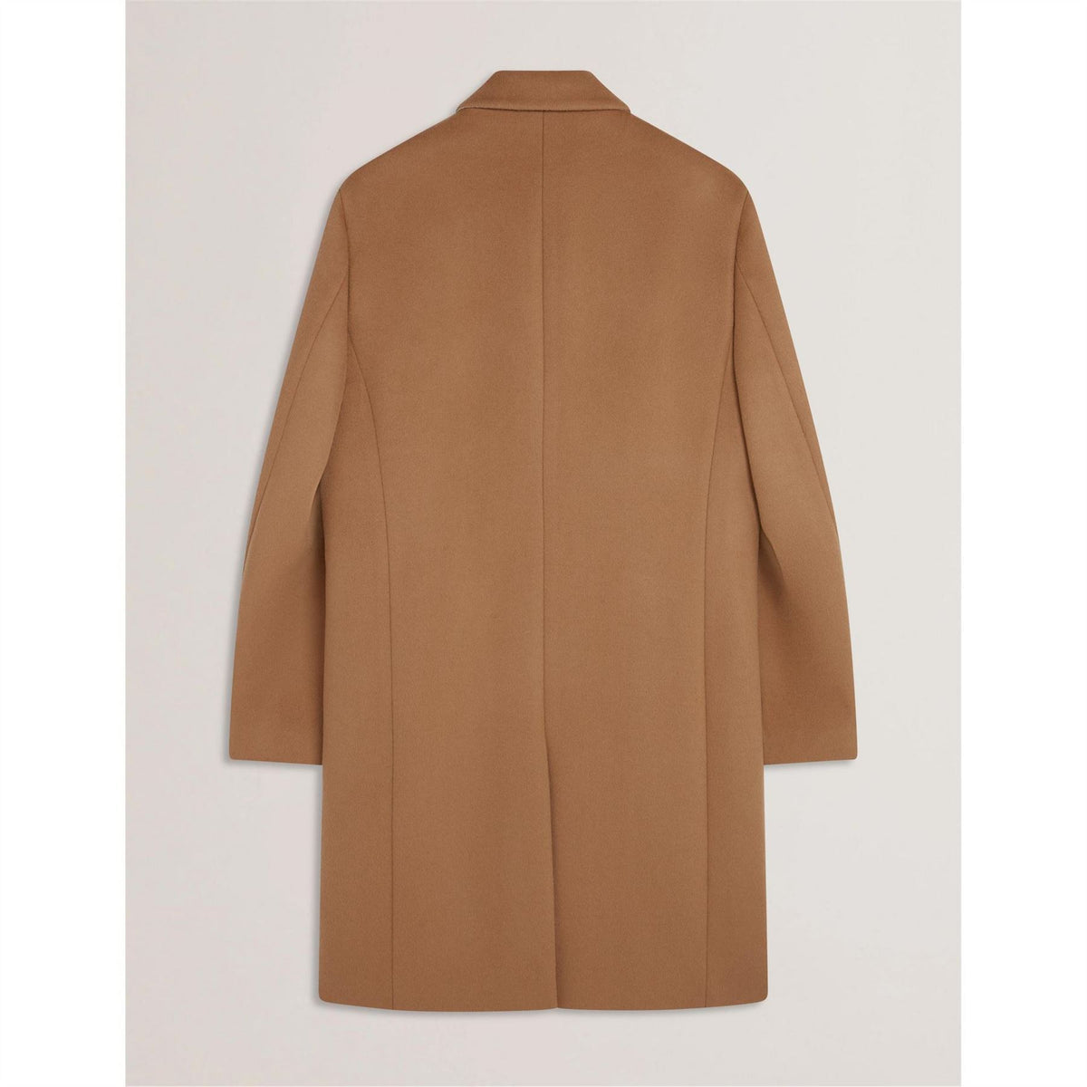 Ted Baker Solid Patterned Over Coat with Flap Pocket