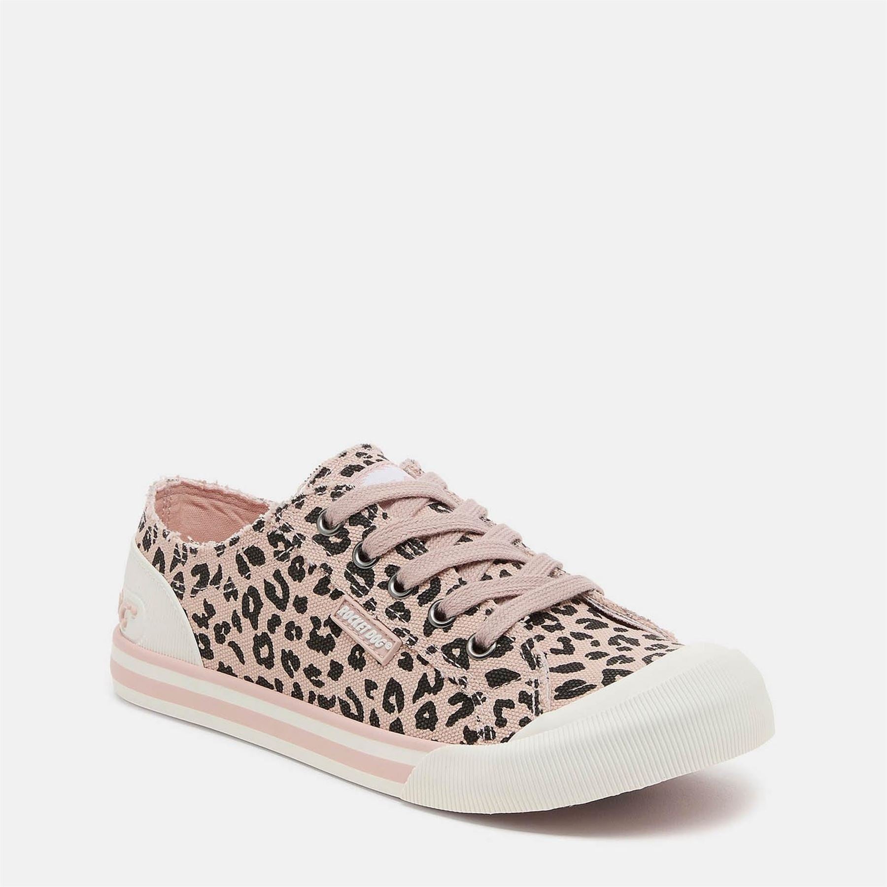 Rocket Dog Jazzin Leon C Leopard Capped Toe Sneakers