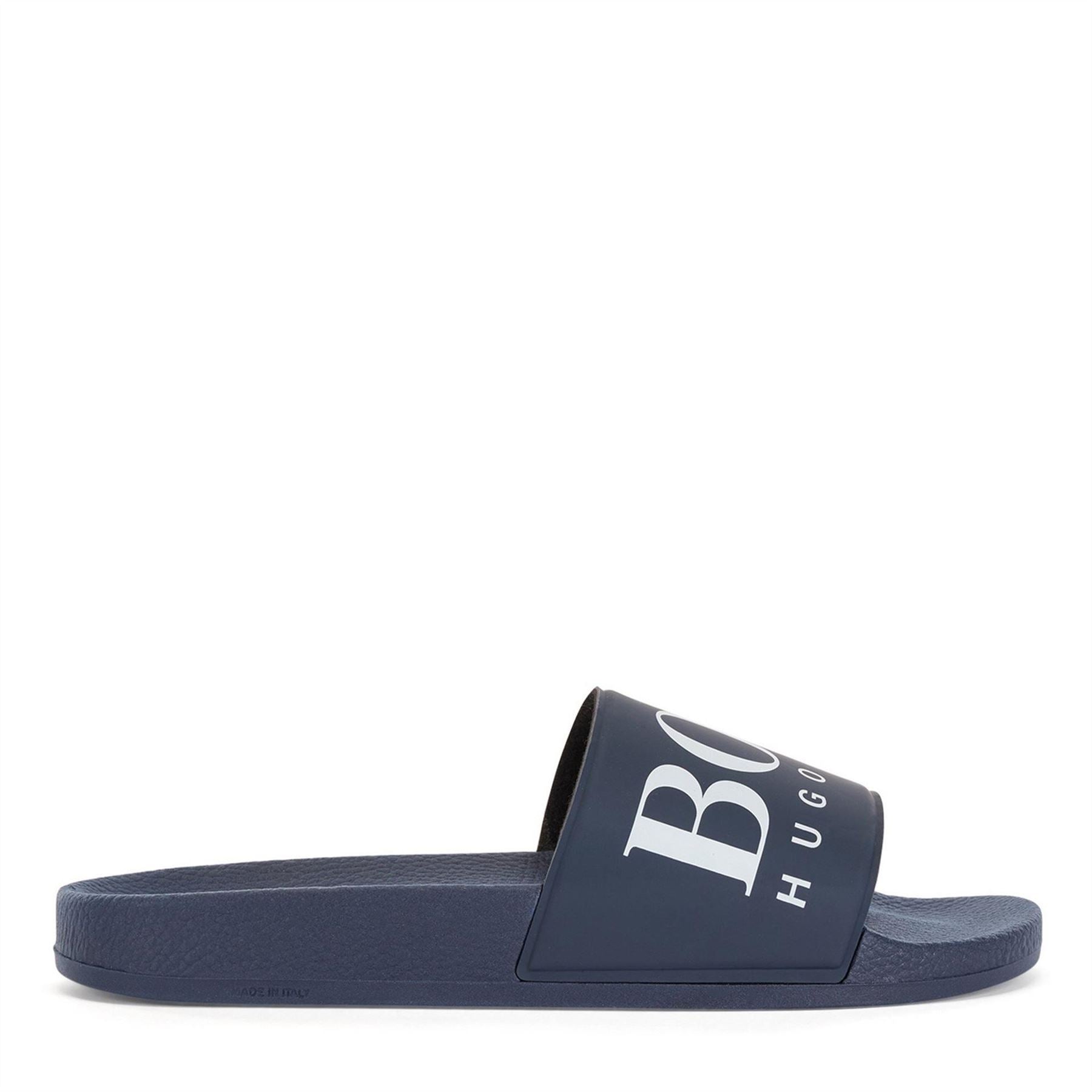 Boss Solar Slides Open Toe Flats