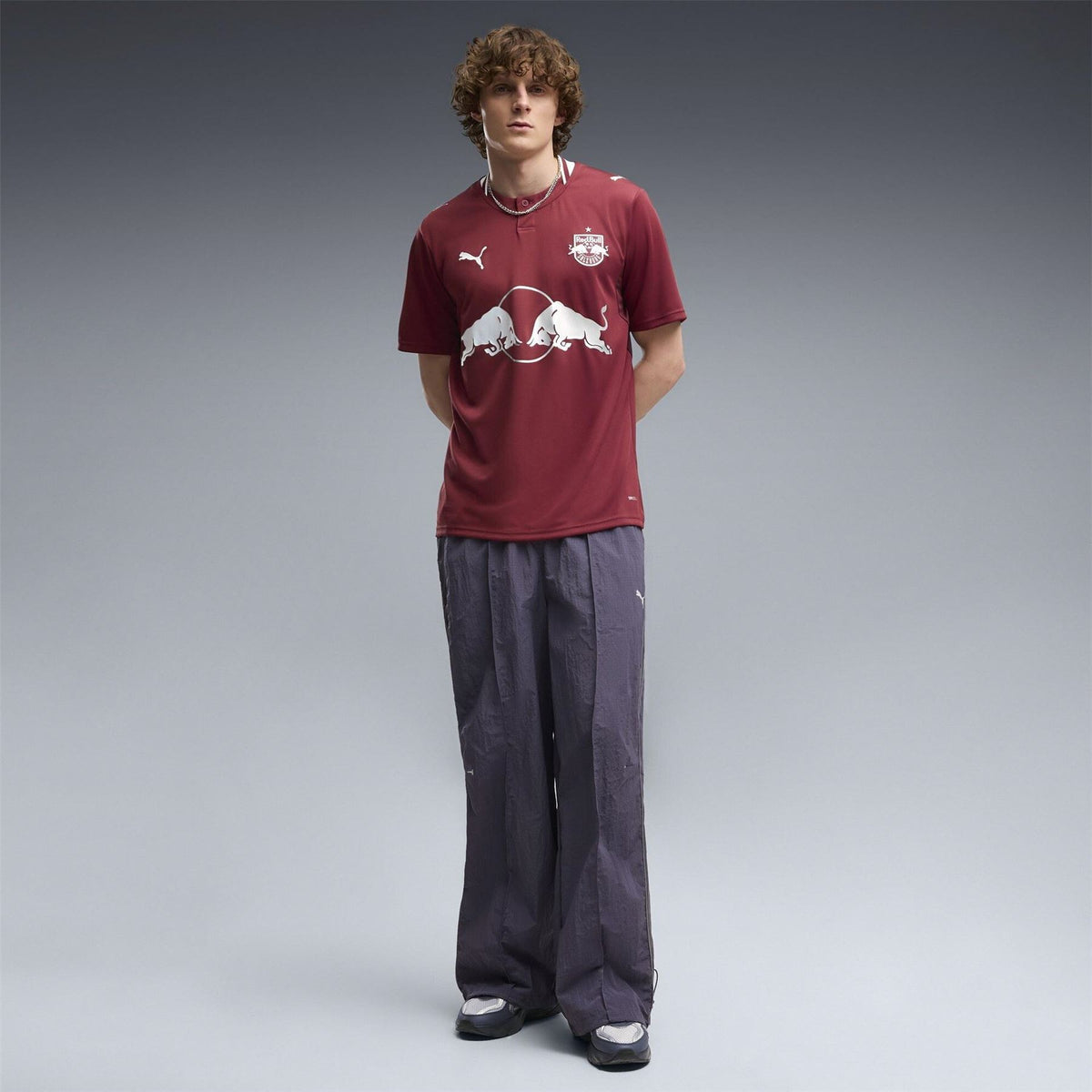 Puma Mens Bull Salzburg Away Shirt 2026 27