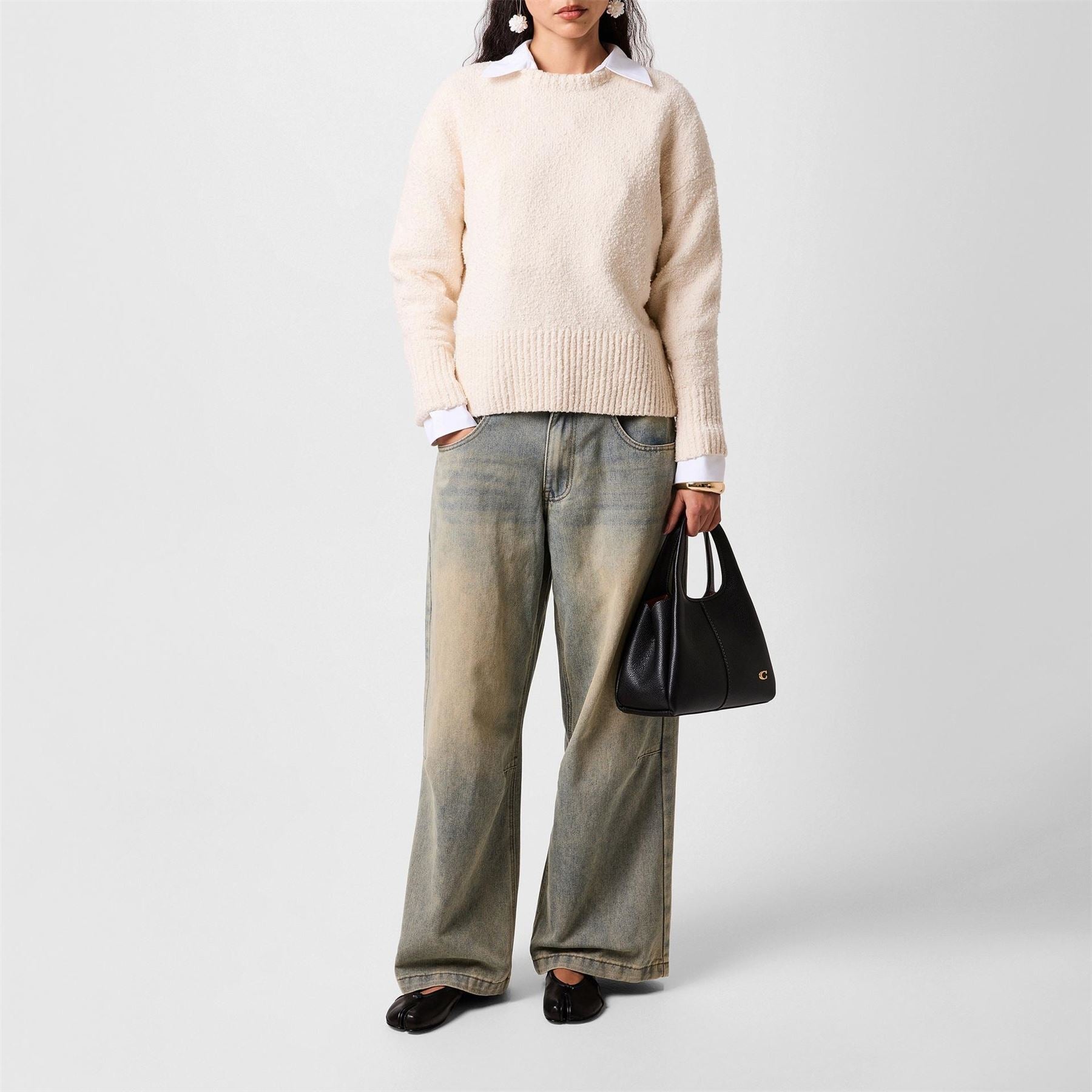 Coach Lana Leather Shoulder Bag