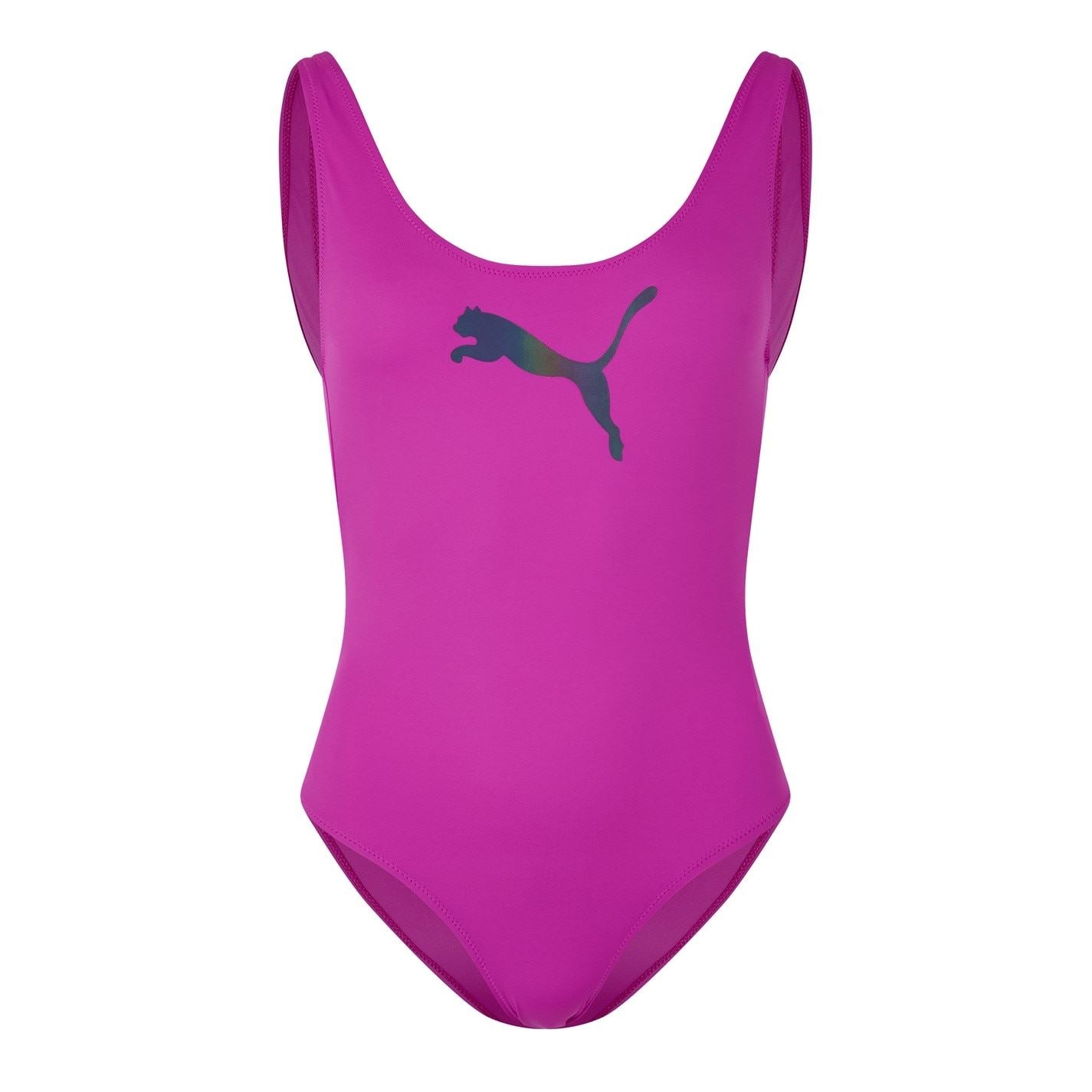 Puma Graphic Print One Piece Swimsuit