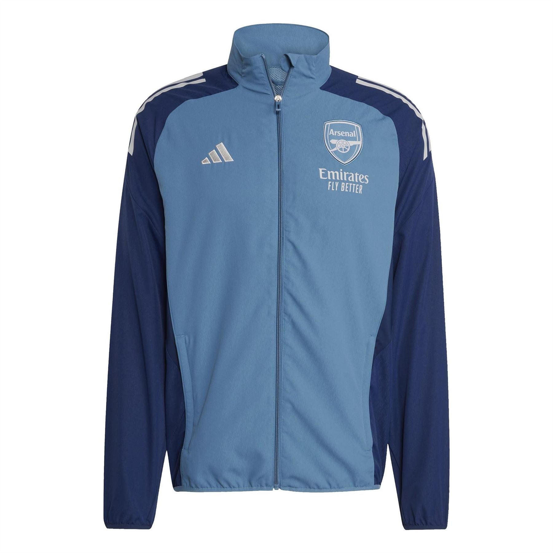 adidas Mens Arsenal Pre Match Tracksuit Top 2025 2026