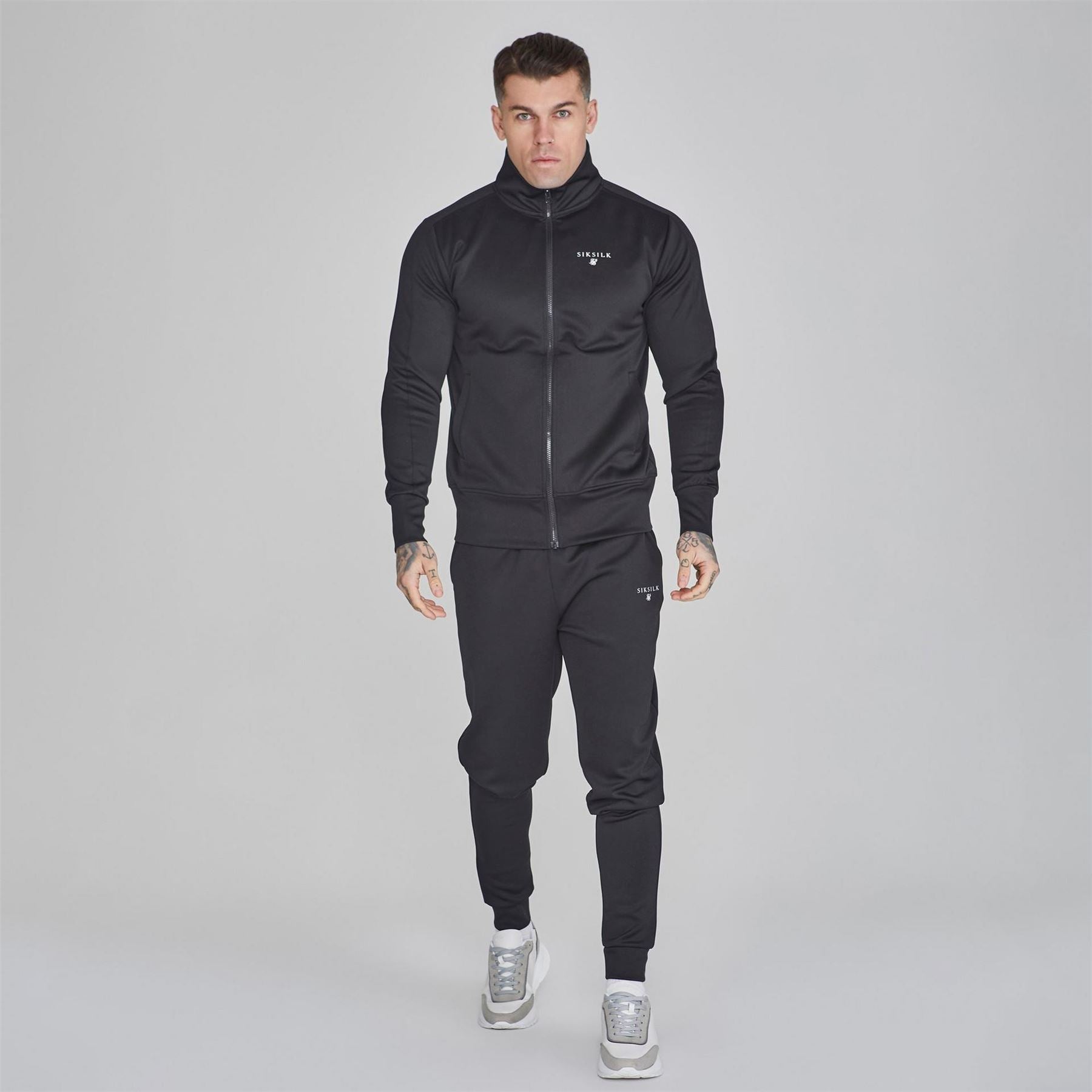 SikSilk Silksilk Essential Poly Tracksuit Top