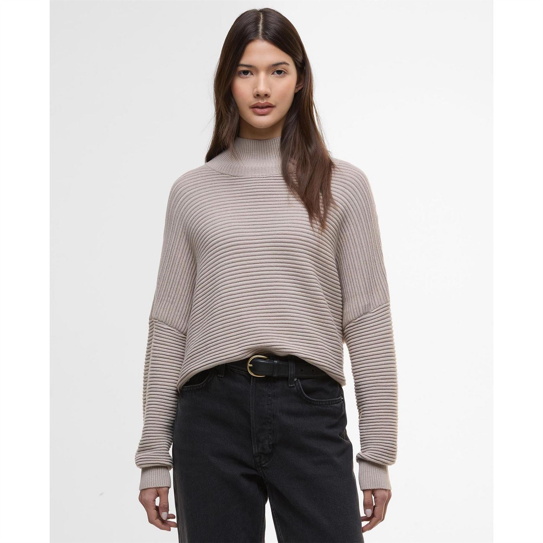 Barbour International Funnel Neck Jumper