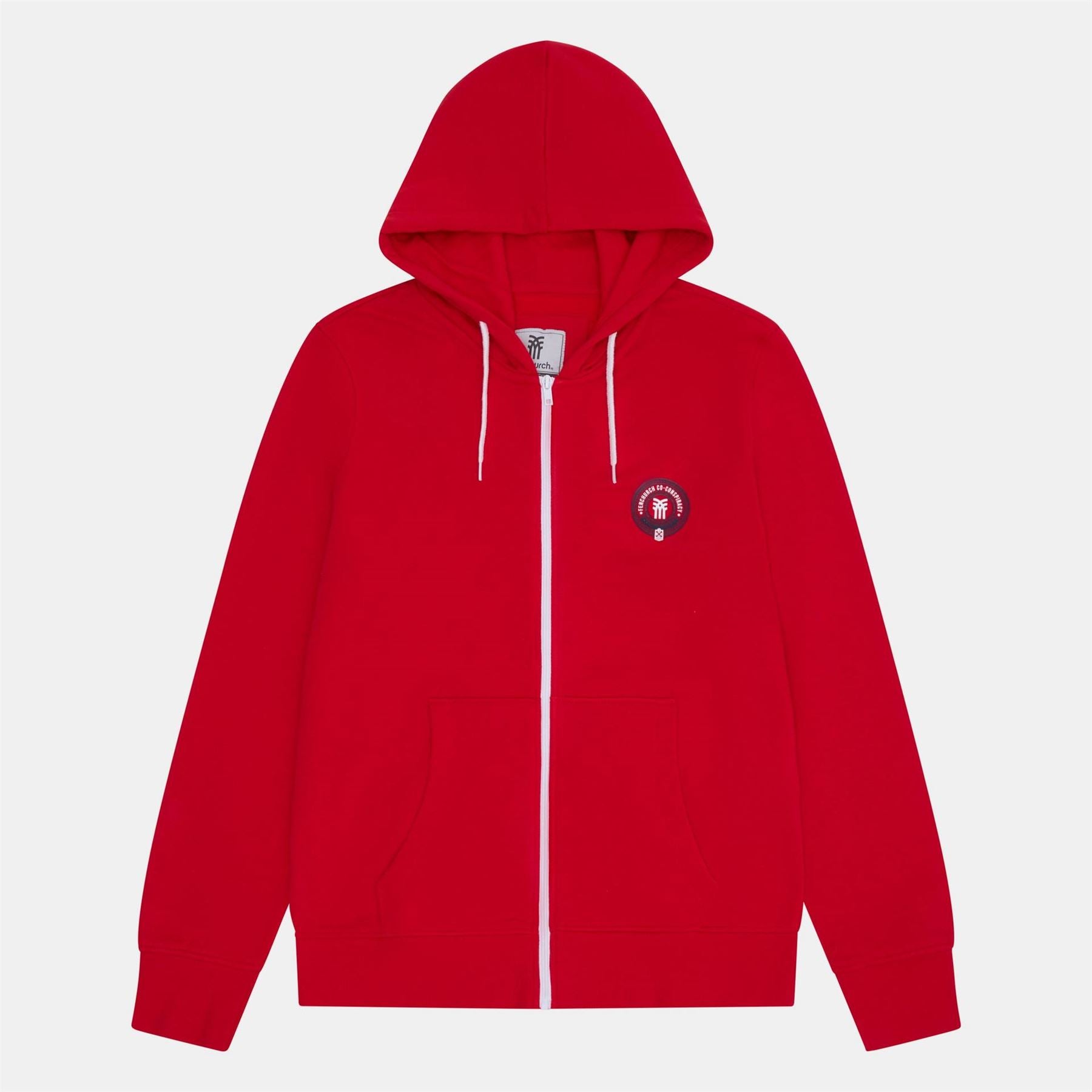 Fenchurch Regular Fit Hooded Neck Long Sleeve Sweatshirt