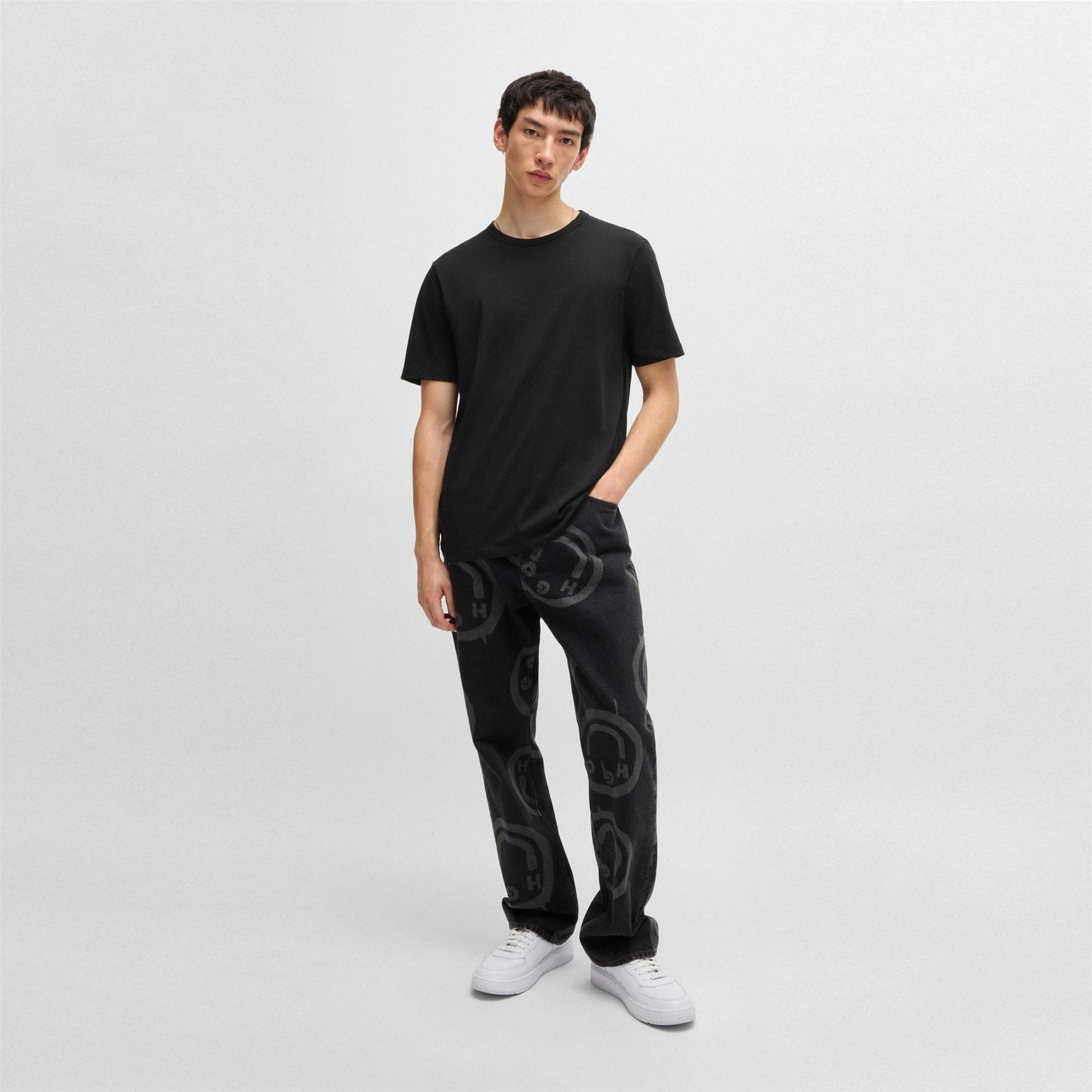 Hugo Crew Neck Short Sleeve Regular Fit T-Shirt