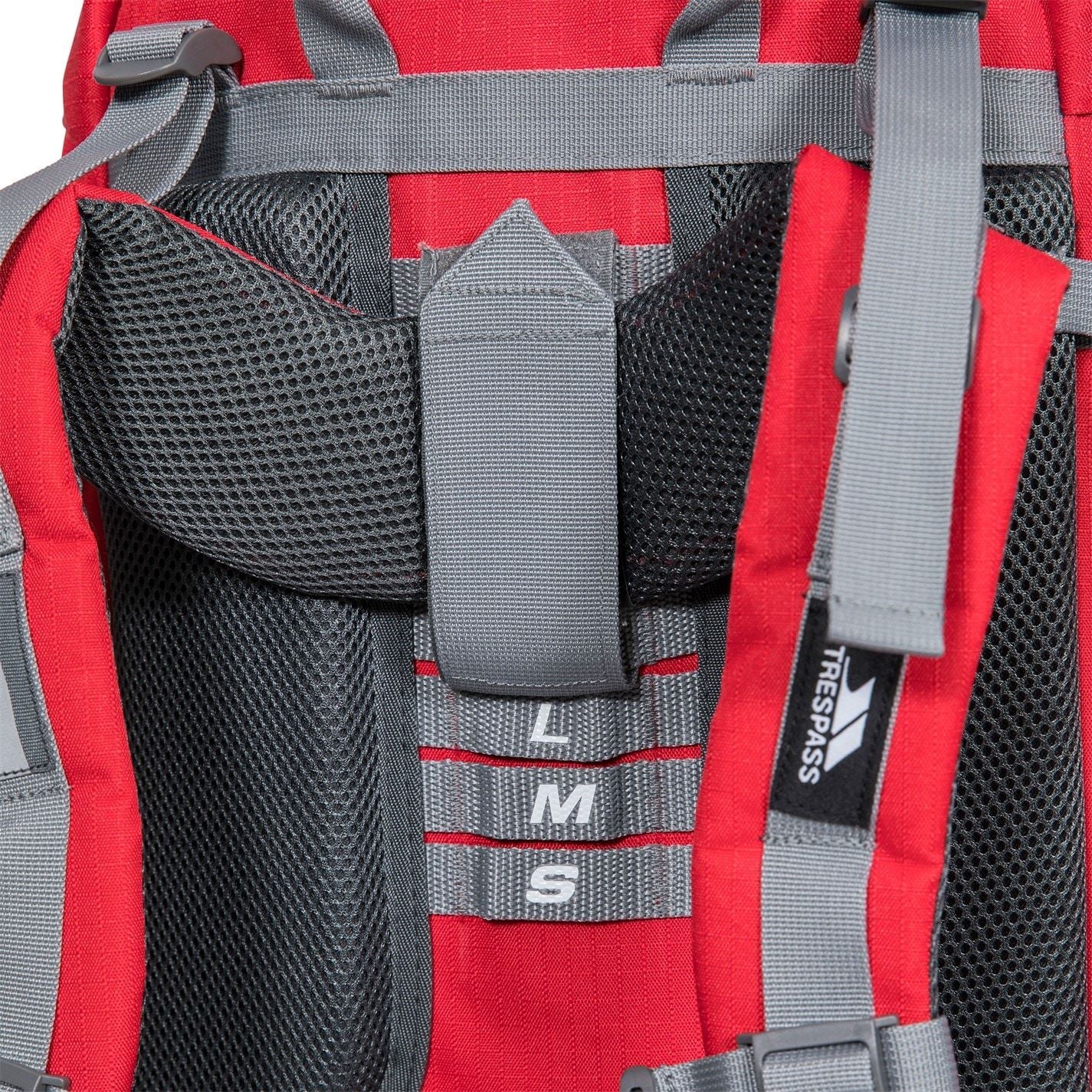 Trespass Trek 66L Rucksack Backpack with Logo