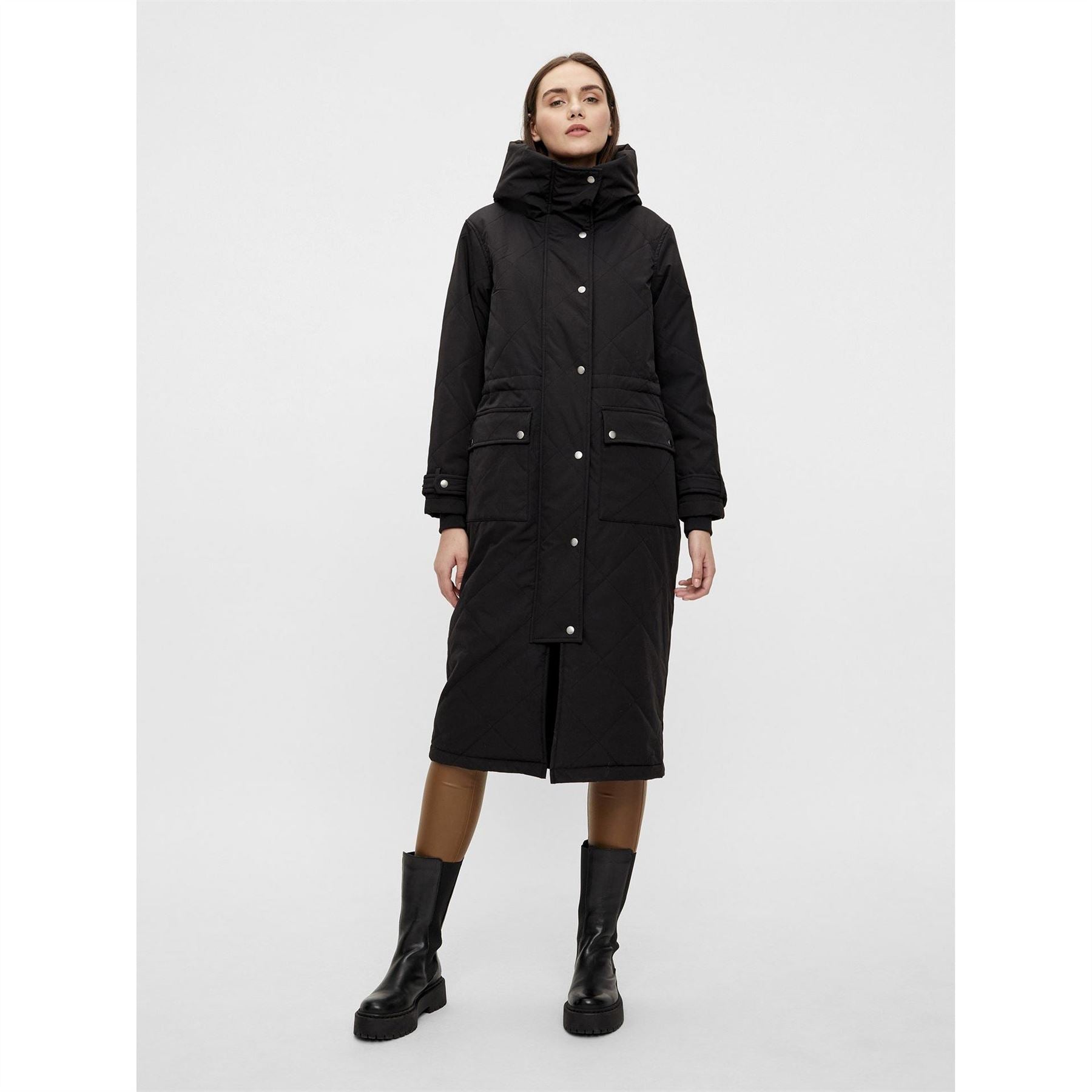 Object Katie Hooded Relaxed Fit Coat