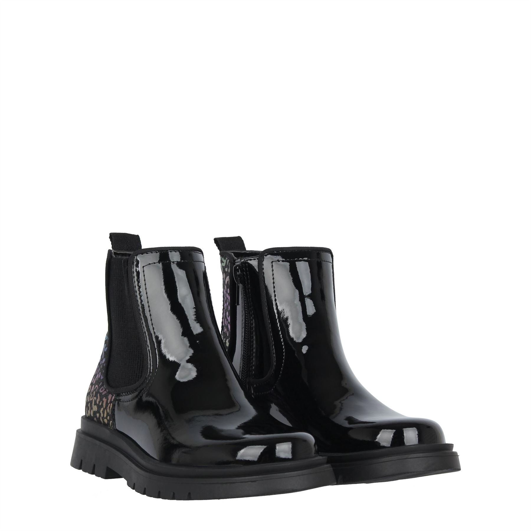 Miso Leopard Chelsea Boots Childrens
