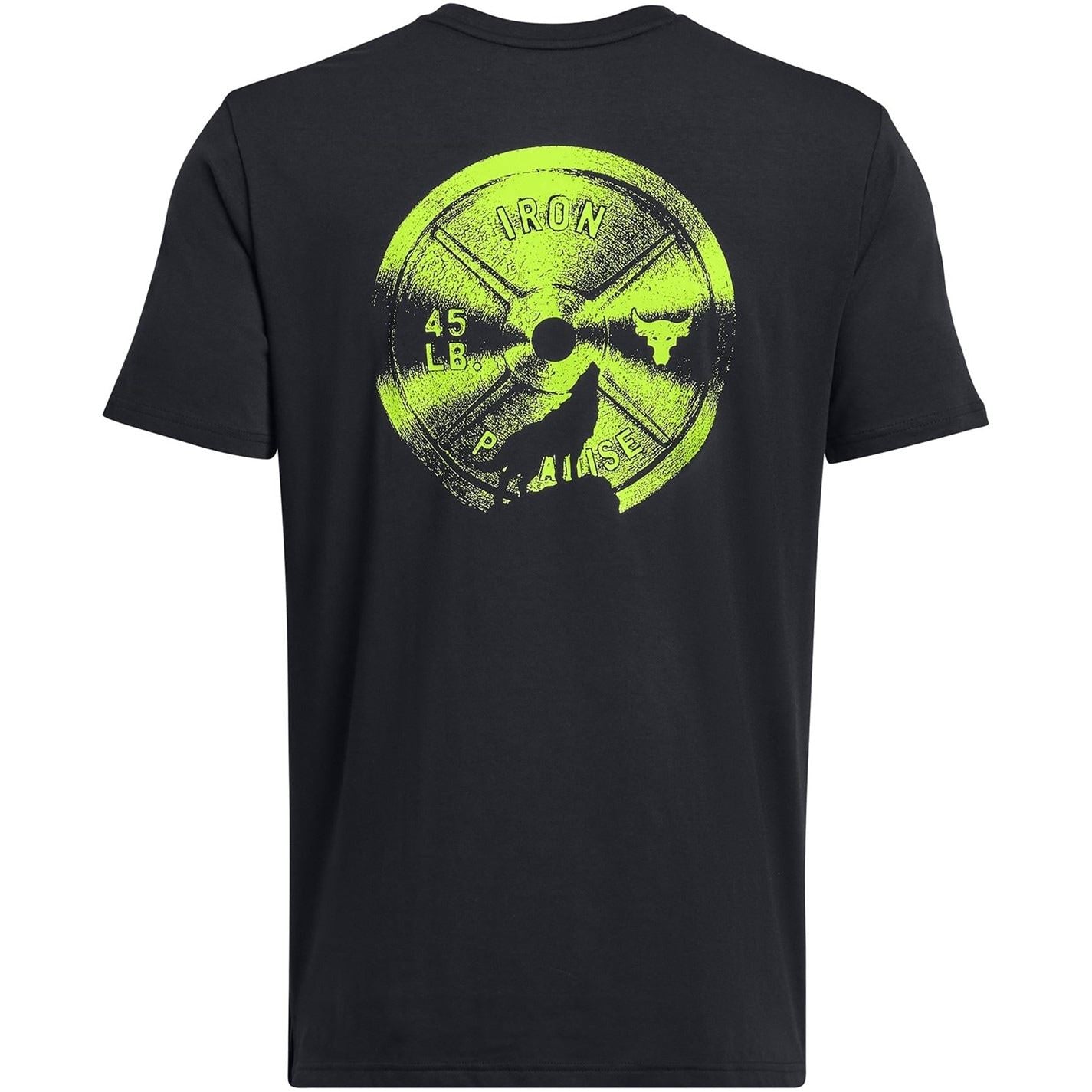 Under Armour Project Rock Night Graphic Crew Neck T-Shirt