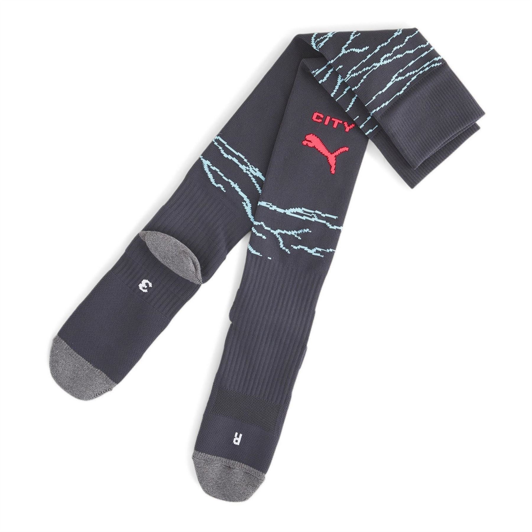 Puma Mens Mcfc Graphic Socks Replica Football Sock