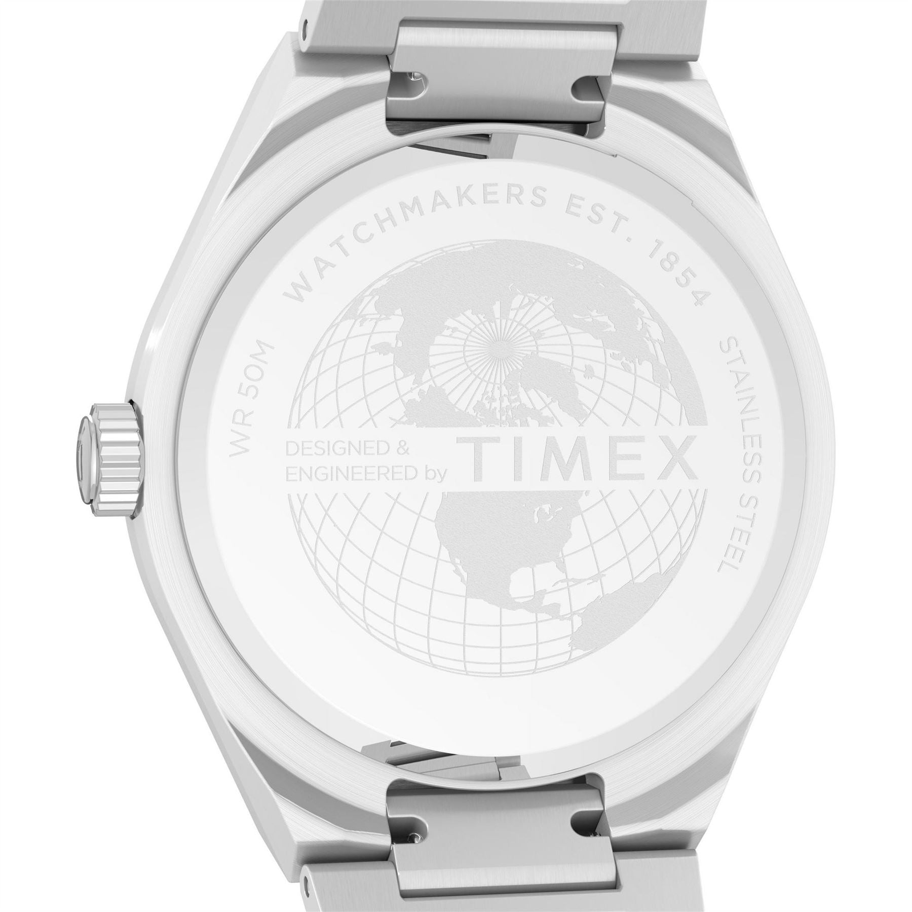 Timex Q Continental Racing Steel Bracelet Analogue Watch