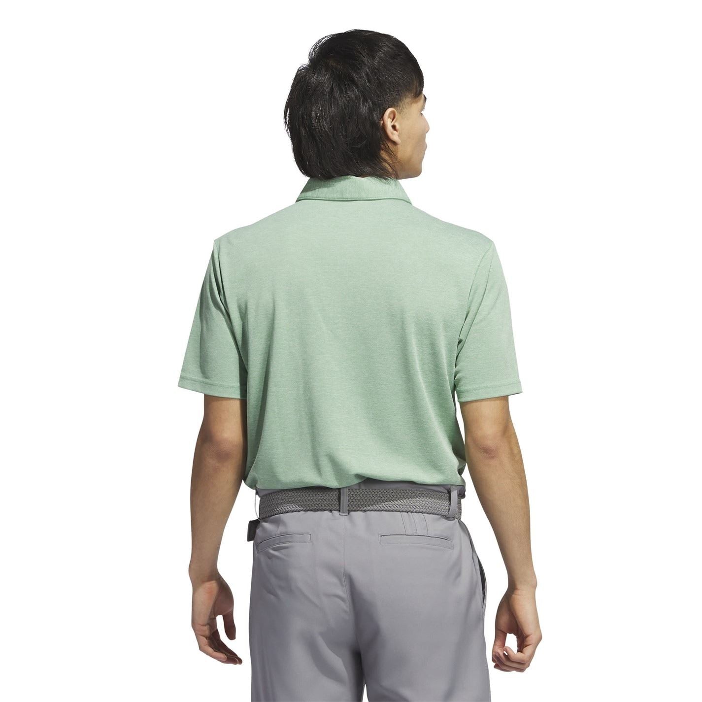 adidas Mens Heather Polo Shirt