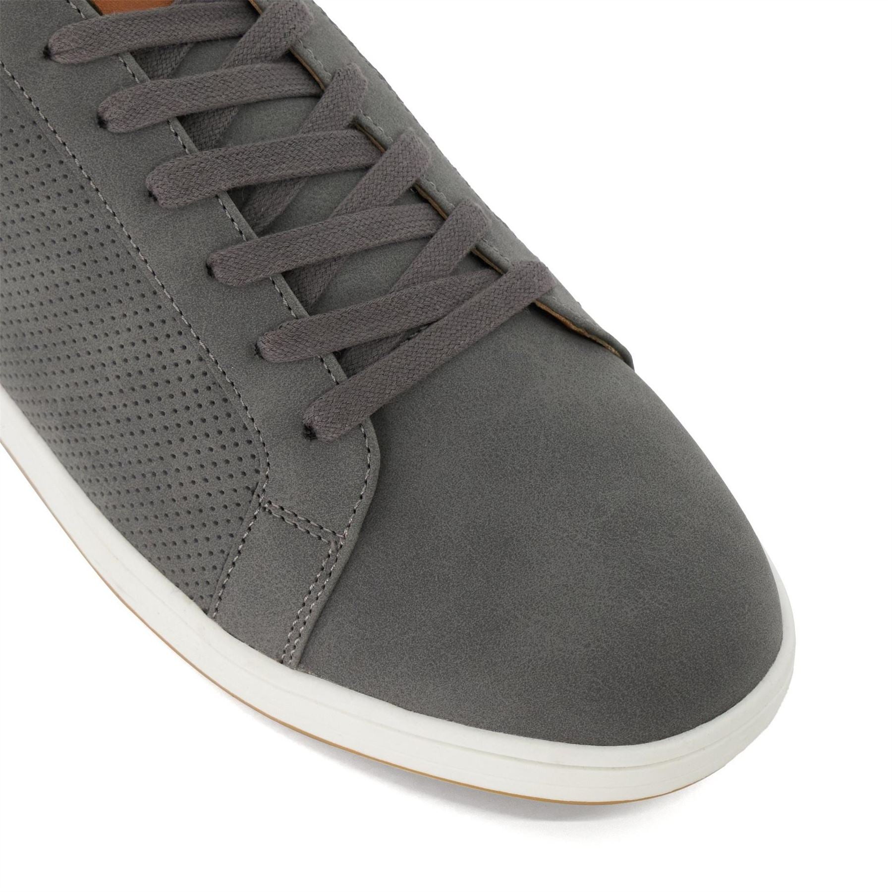 Dune London Tezzy Canvas Low Top Sneakers Lace Up
