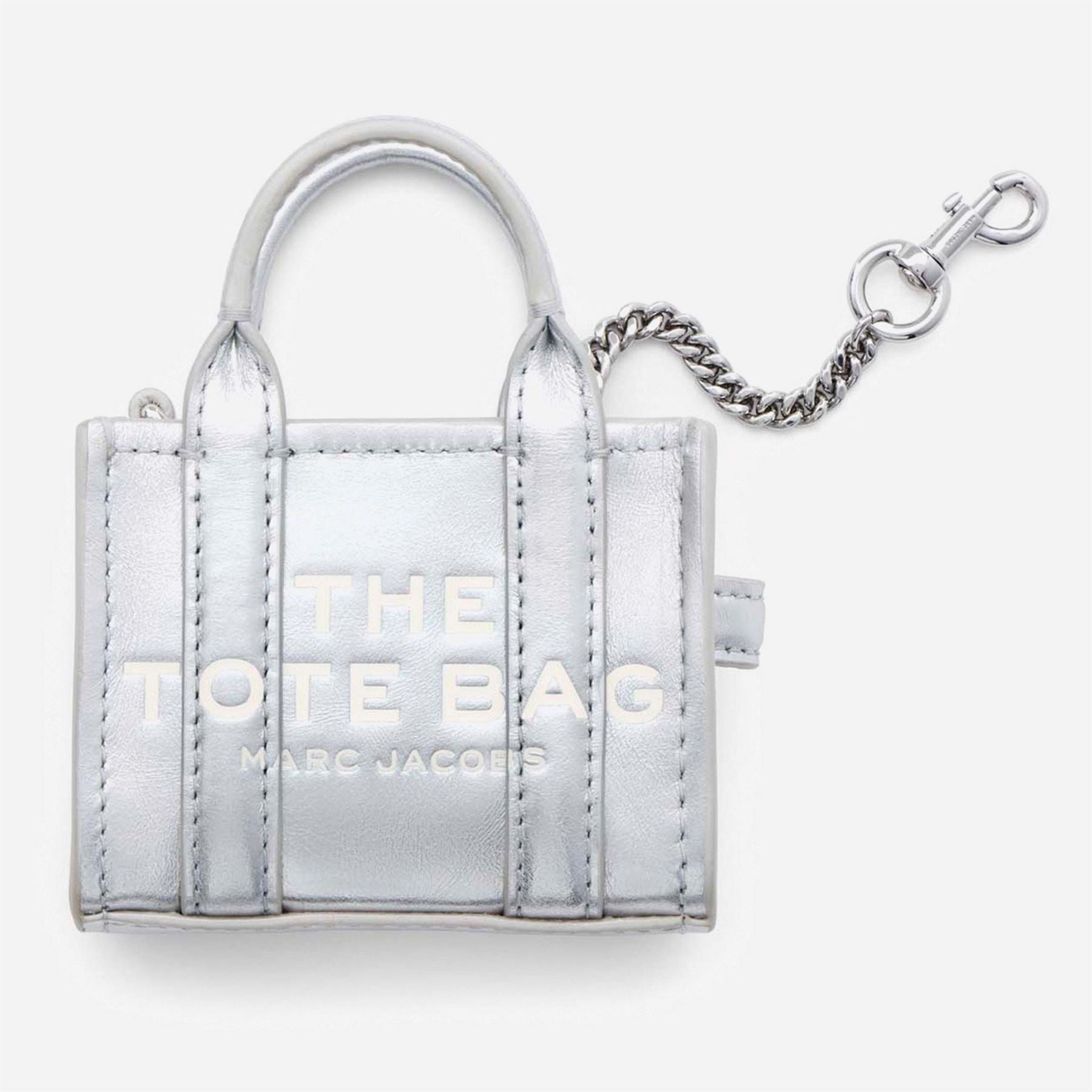 Marc Jacobs Lth Nano Chrome Charm