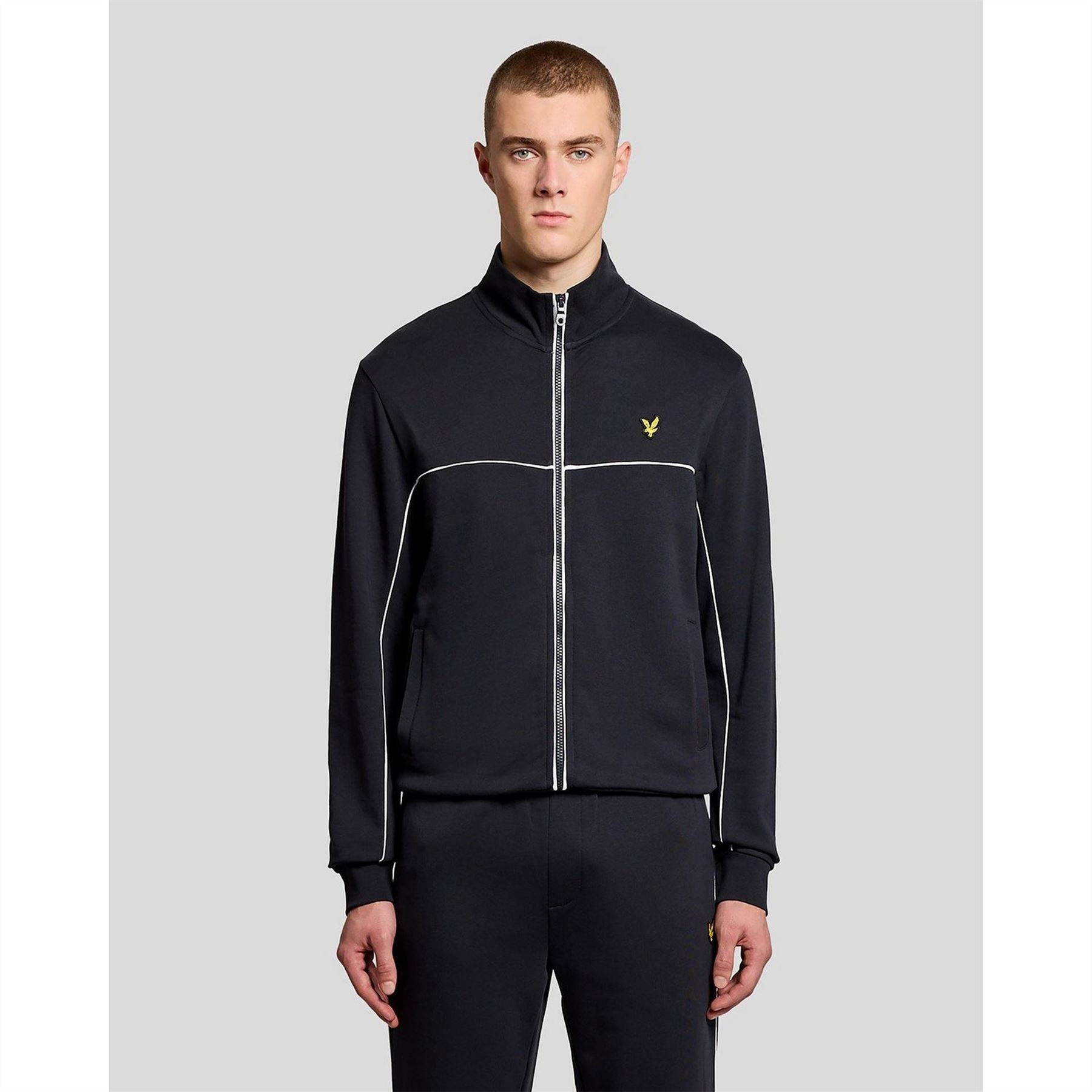 Lyle and Scott Piped Zipped Tracksuit Top