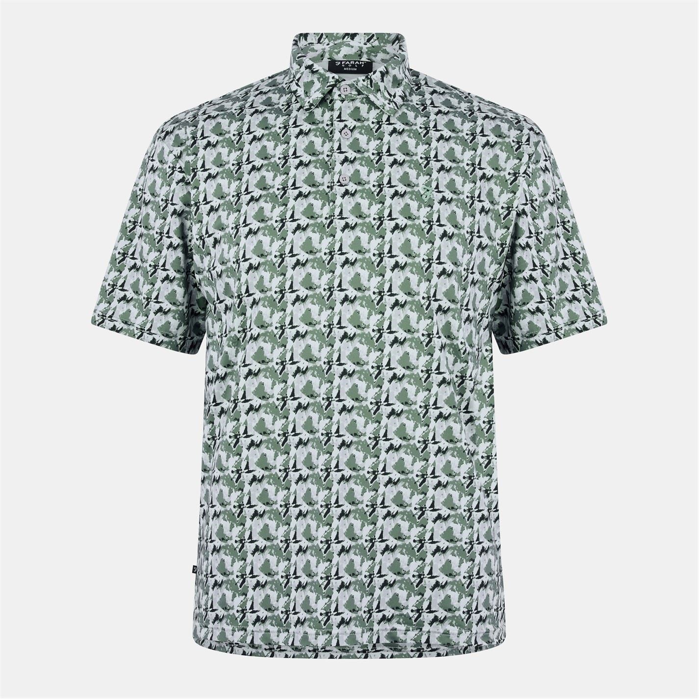 Farah Trawick Short Sleeve Performance Polo Shirt