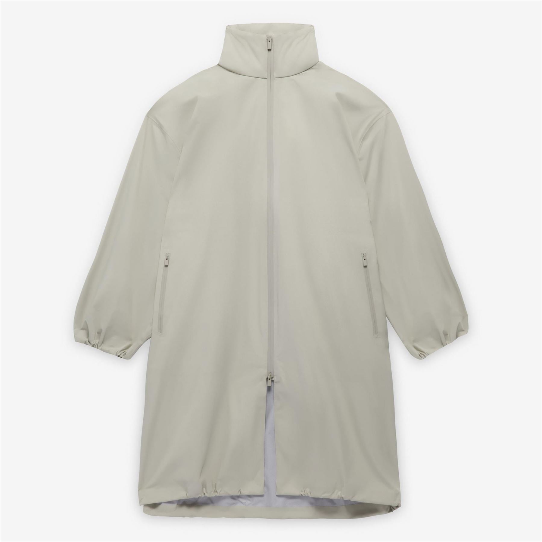 adidas Solid Patterned Zipped Pocket Woven Cuff Parka Coat
