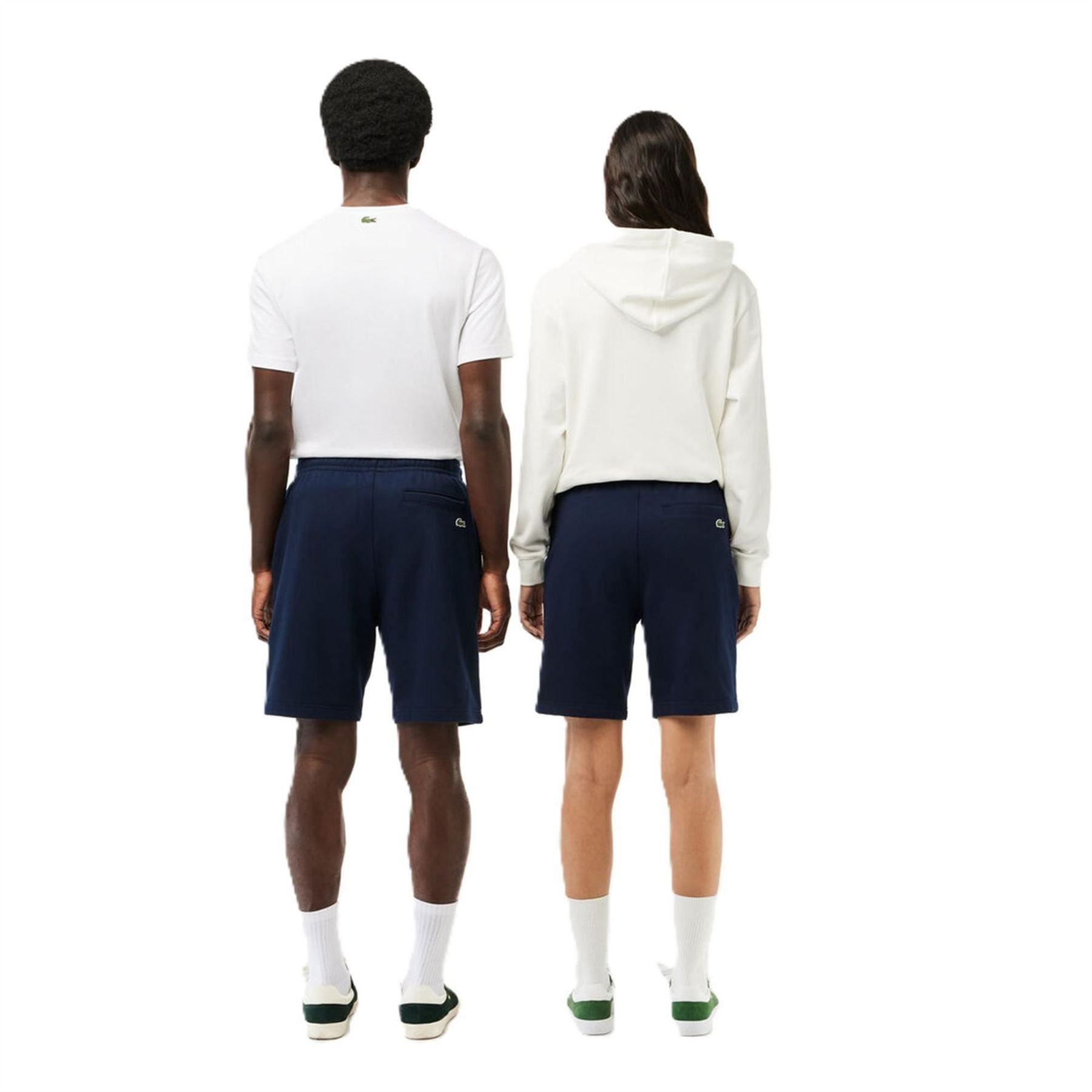 Lacoste Gh1220 Bermuda Sweat Shorts with Elasticated Waistband