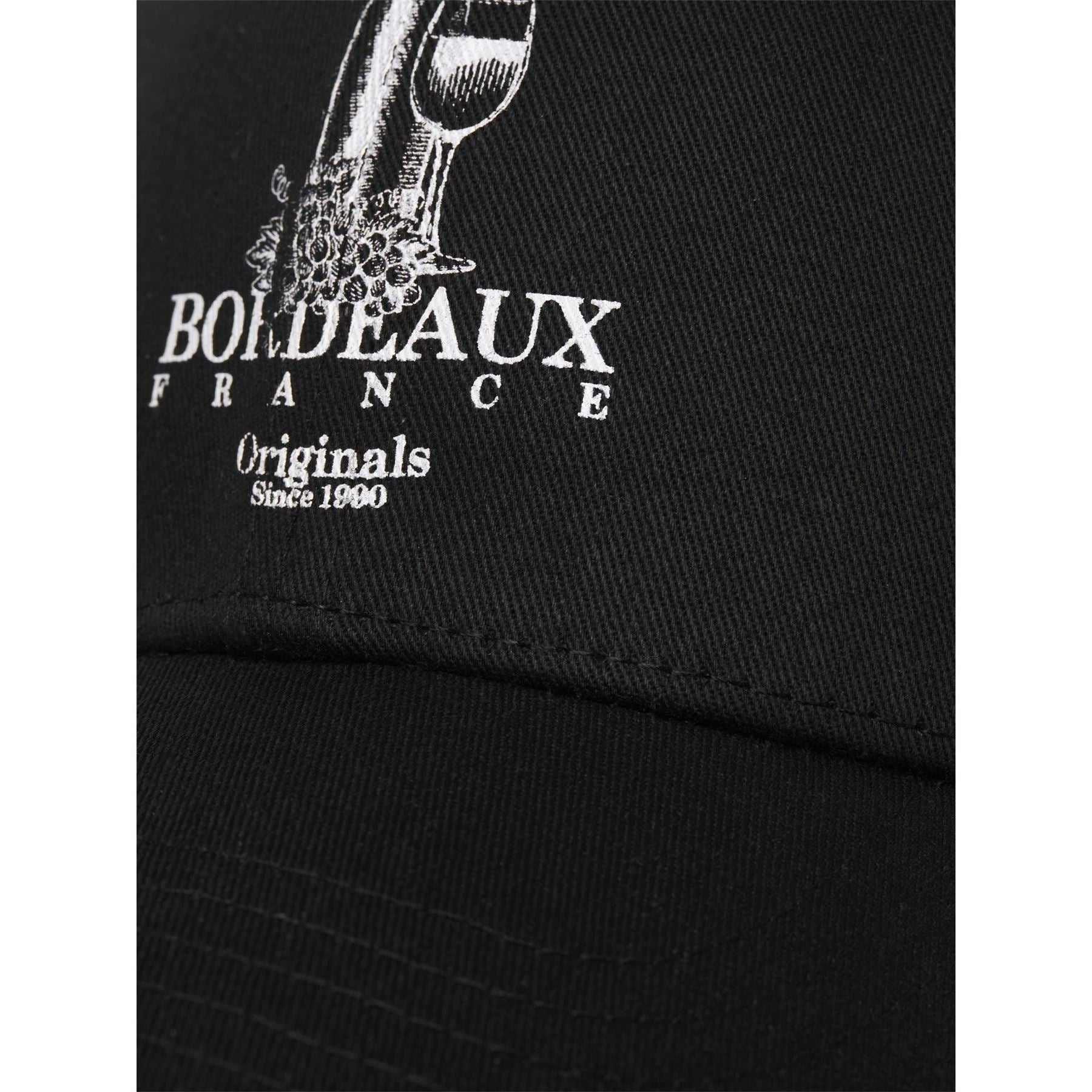 Jack and Jones Jaccheers Lettering Curved Brim Dad Cap