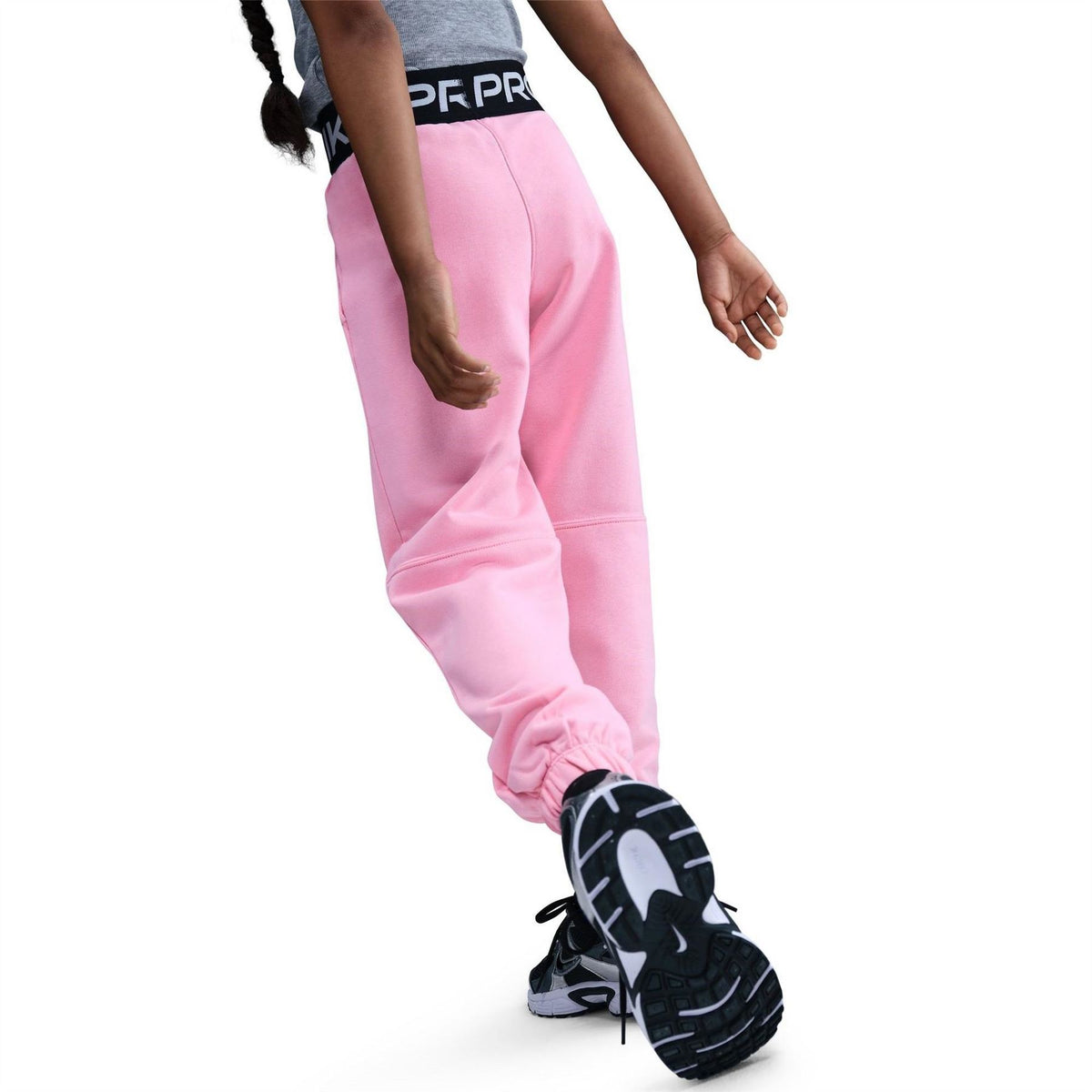 Nike Pro Fleece Solid Patterned Slim Joggers