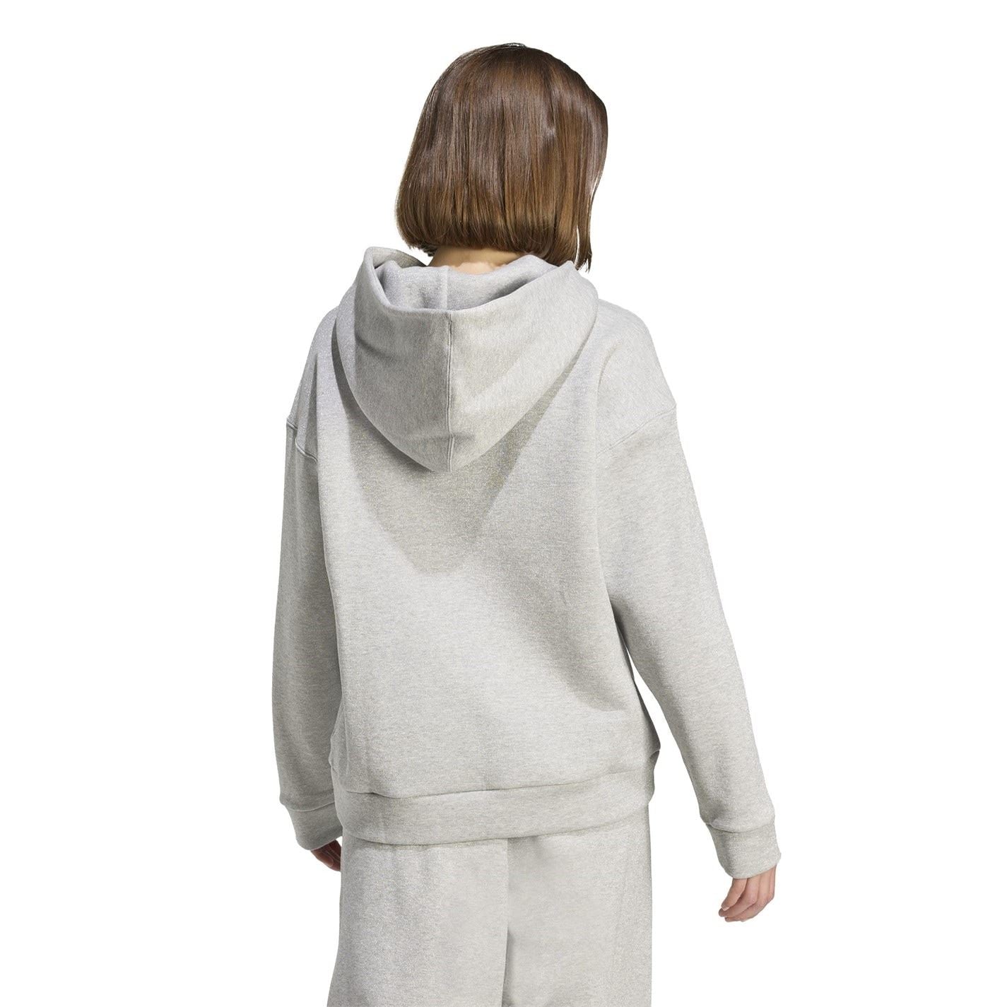 adidas Glitter Hooded Neck Long Sleeve Sweatshirt