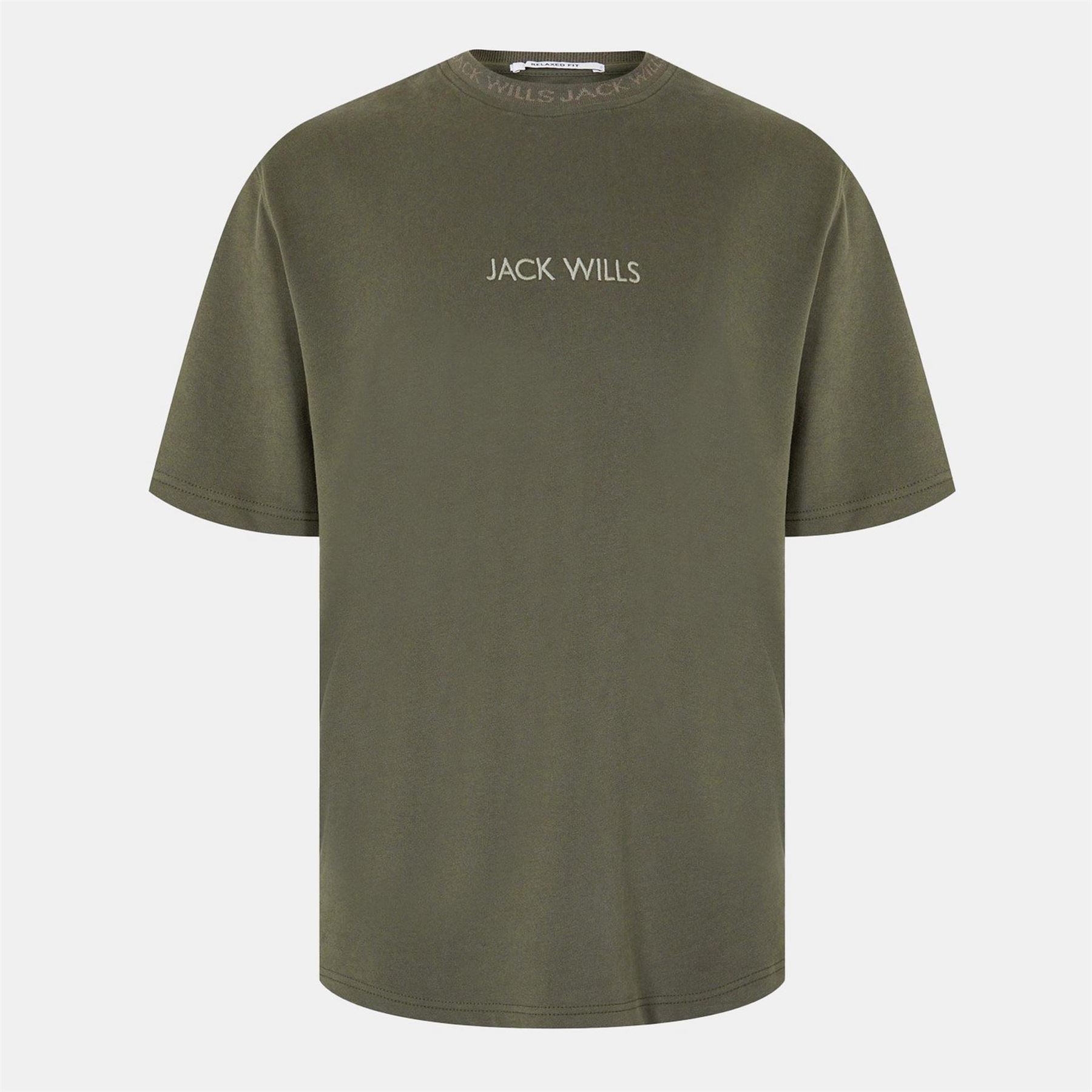 Jack Wills Mens Jacquard T-Shirt