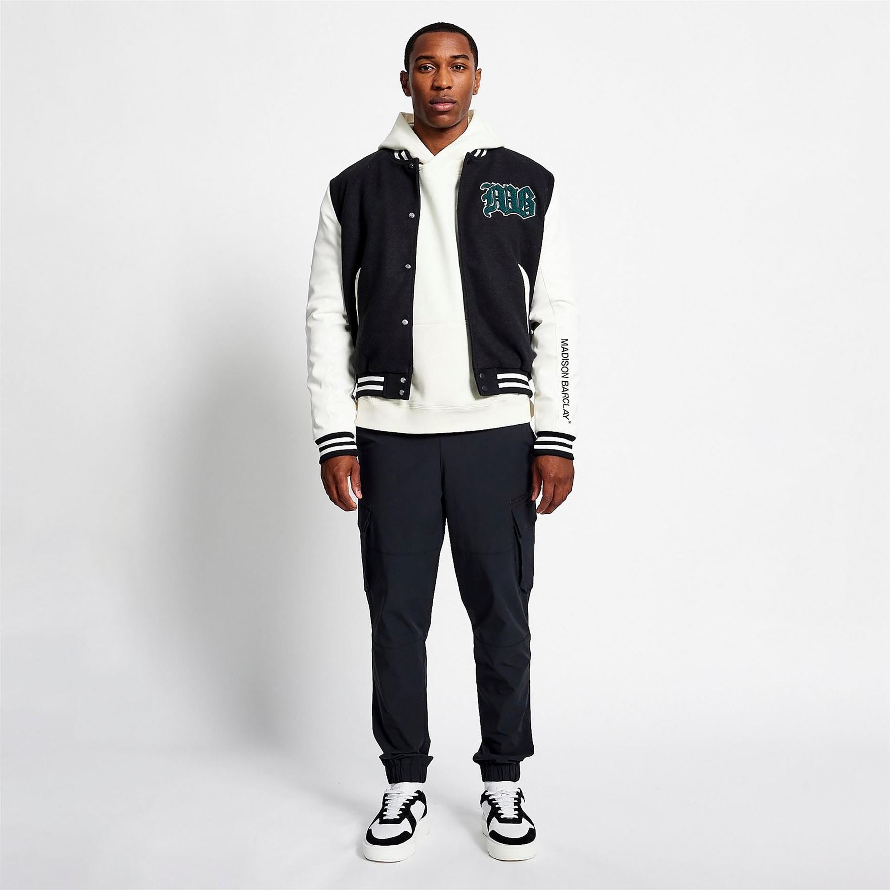 Madison Barclay Lincoln Baseball Wool Jacket