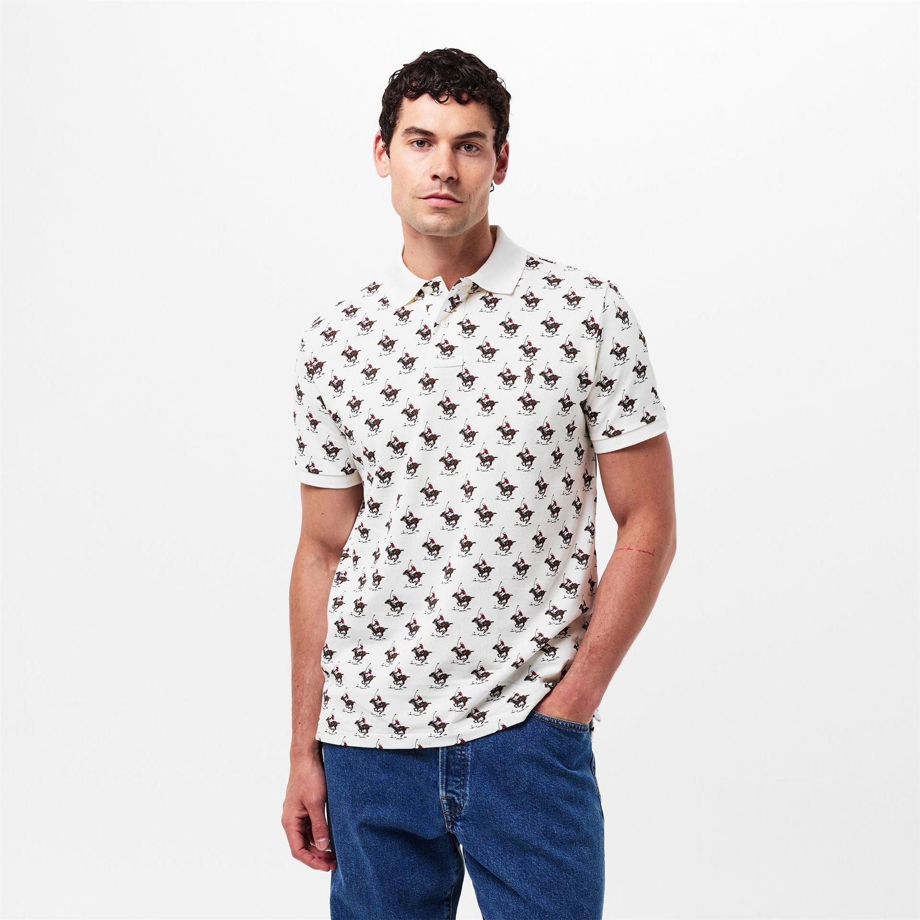 Polo Ralph Lauren Horse Short Sleeve Polo Shirt