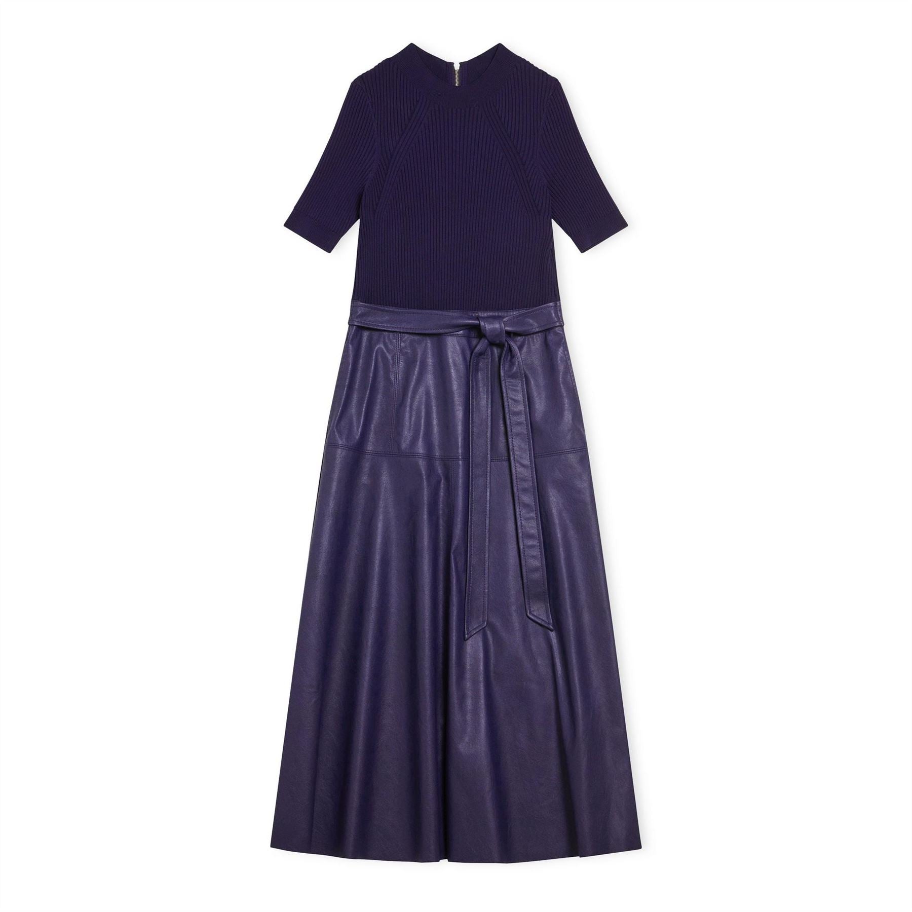 Ted Baker Matiar Crew Neck Midi A-Line Dress