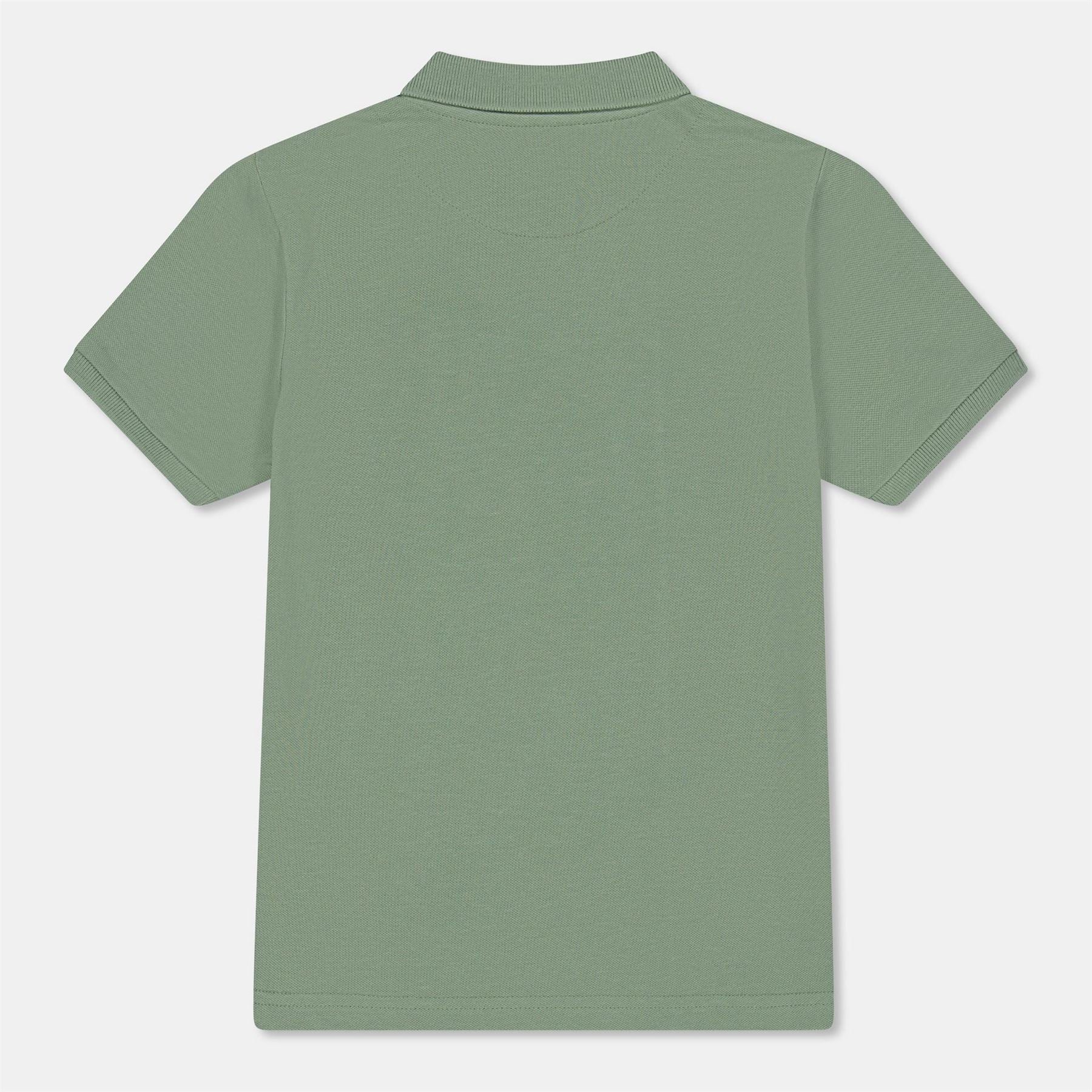 Farah Bugsworth Embroidered Collared Short Sleeve T-Shirt