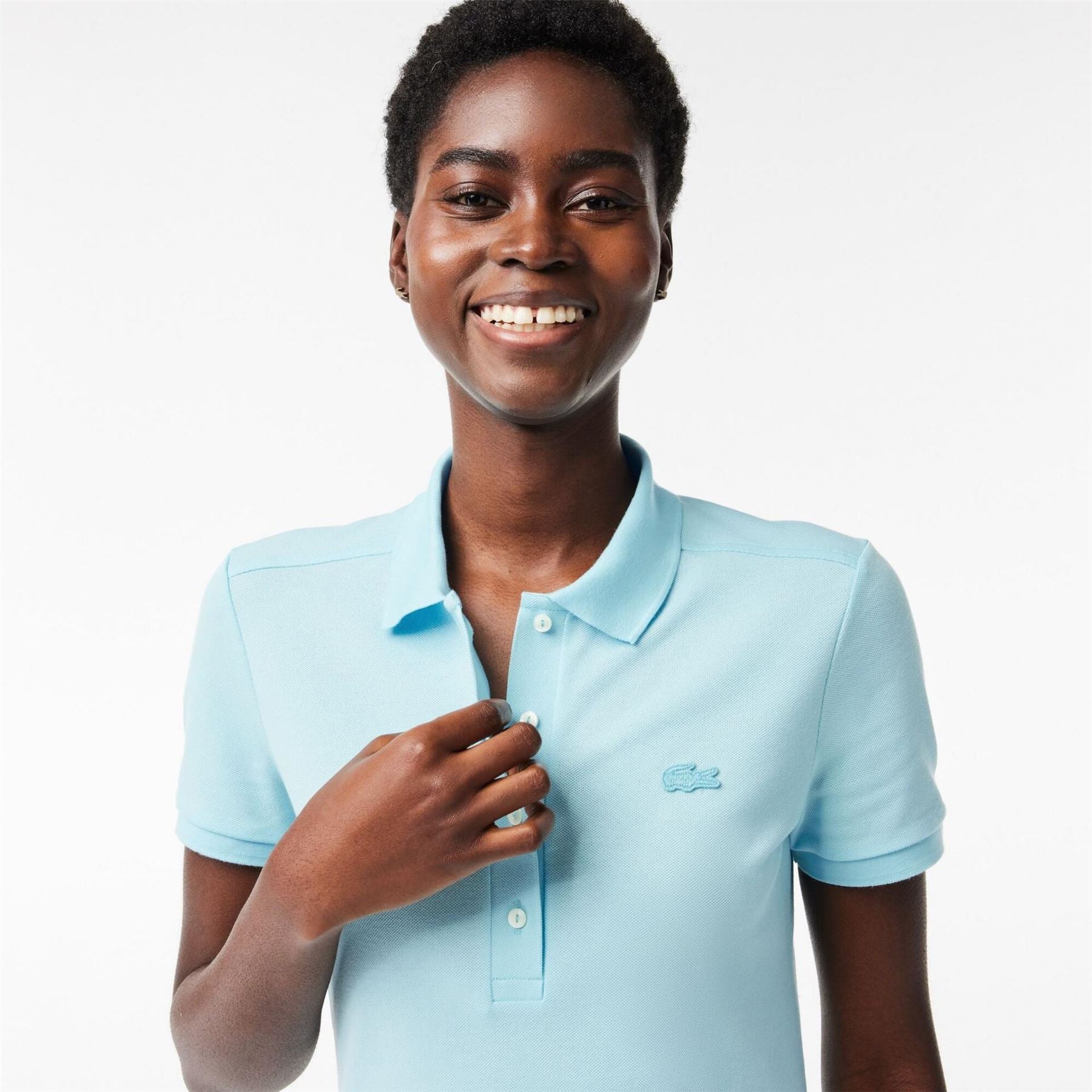 Lacoste Slim Fit Stretch Mini Pique Short Sleeve Polo Shirt