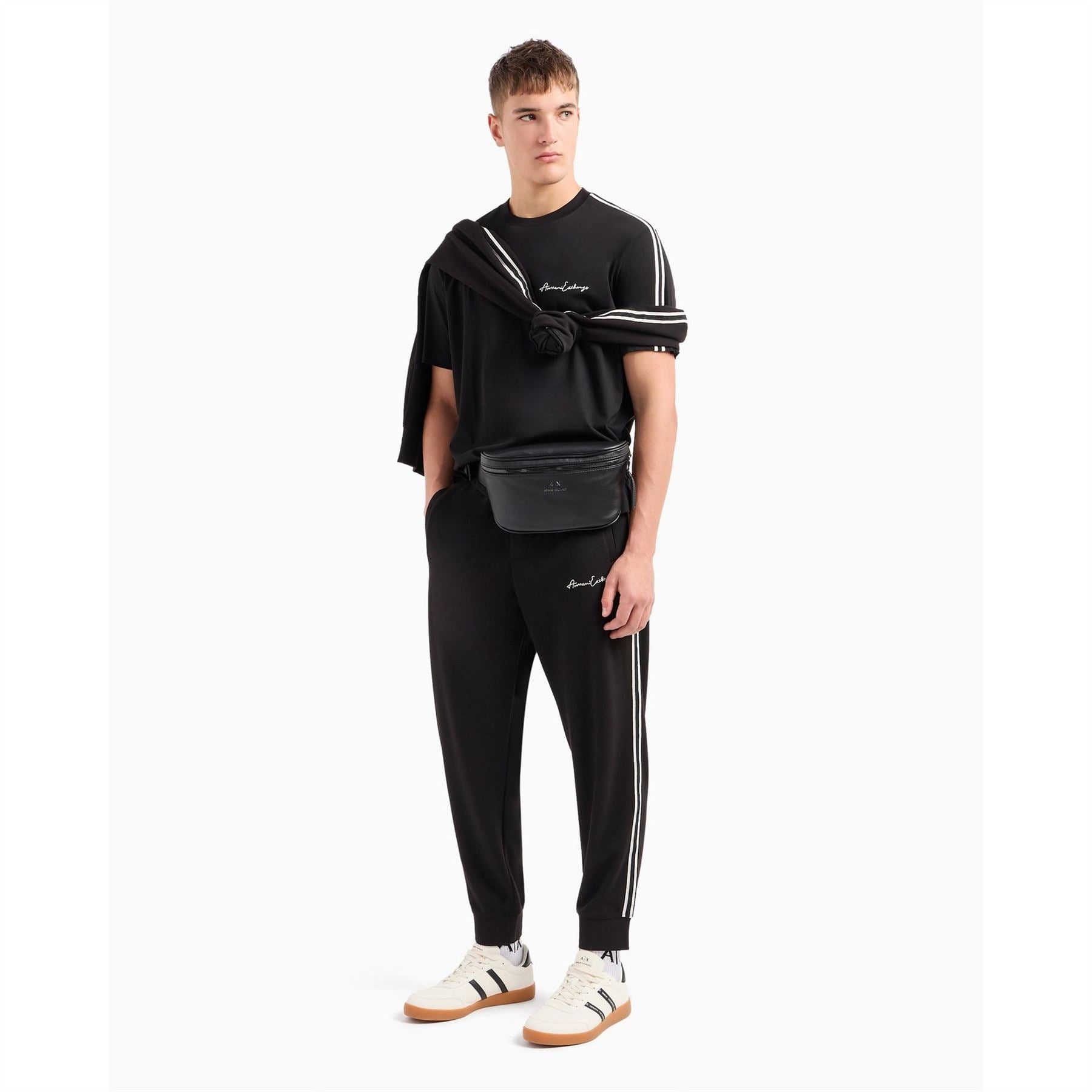 Armani Exchange Regular Fit Crew Neck T-Shirt