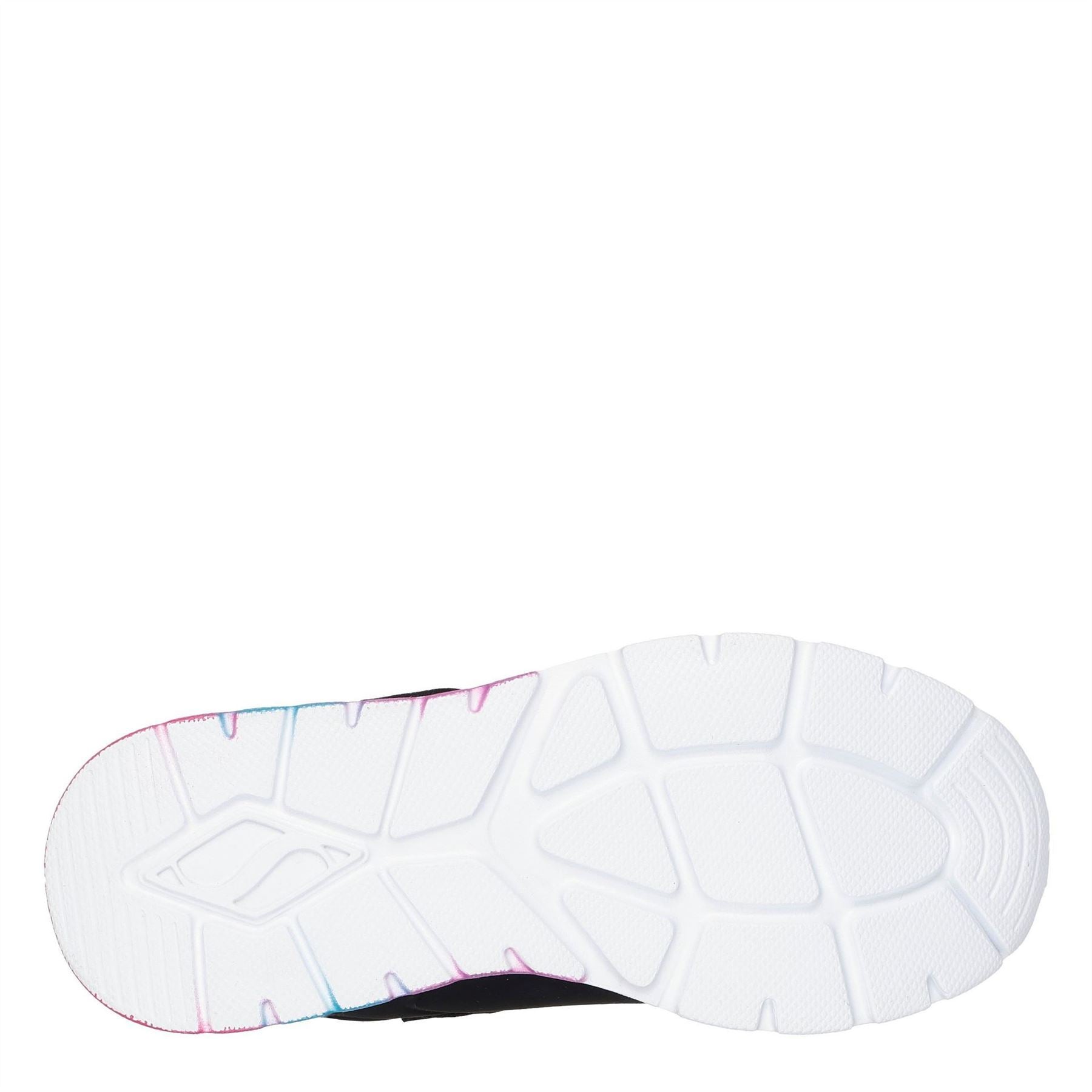 Skechers Gore  And  Strap Embossed Sneaker W Met Court Trainers Girls