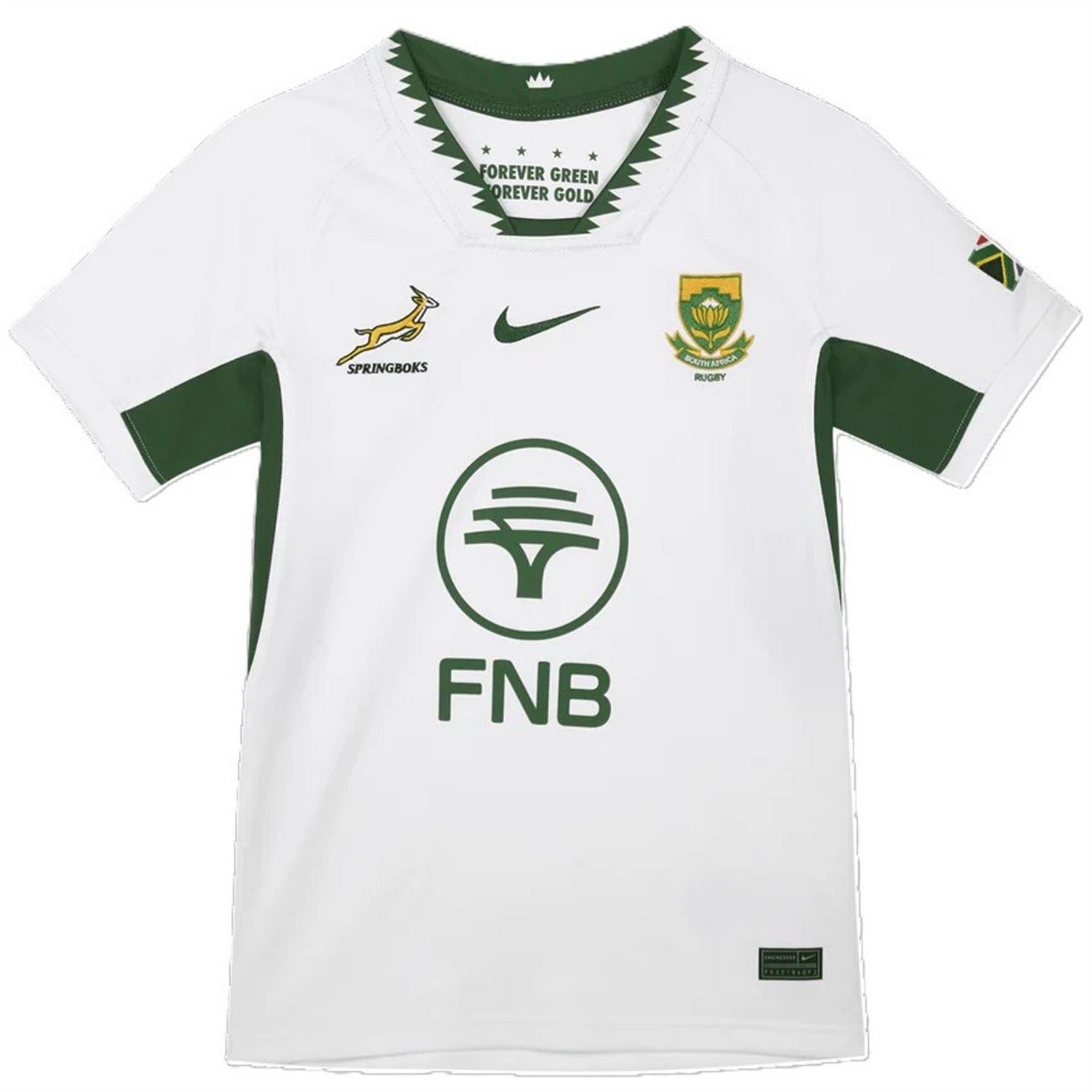 Nike Springboks Stadium Home Shirt 2025 2026 Juniors