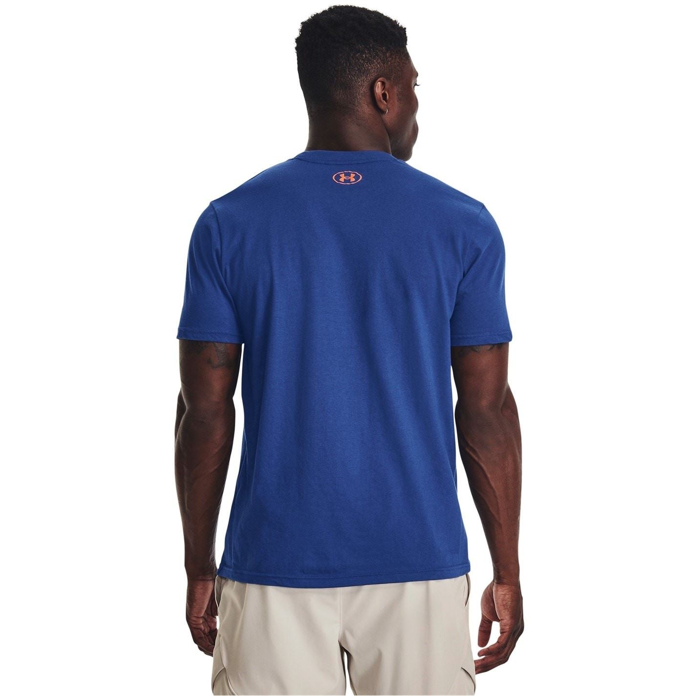 Under Armour Mens Armour Ua Pjt Rock Brahma Bull Ss T-Shirt