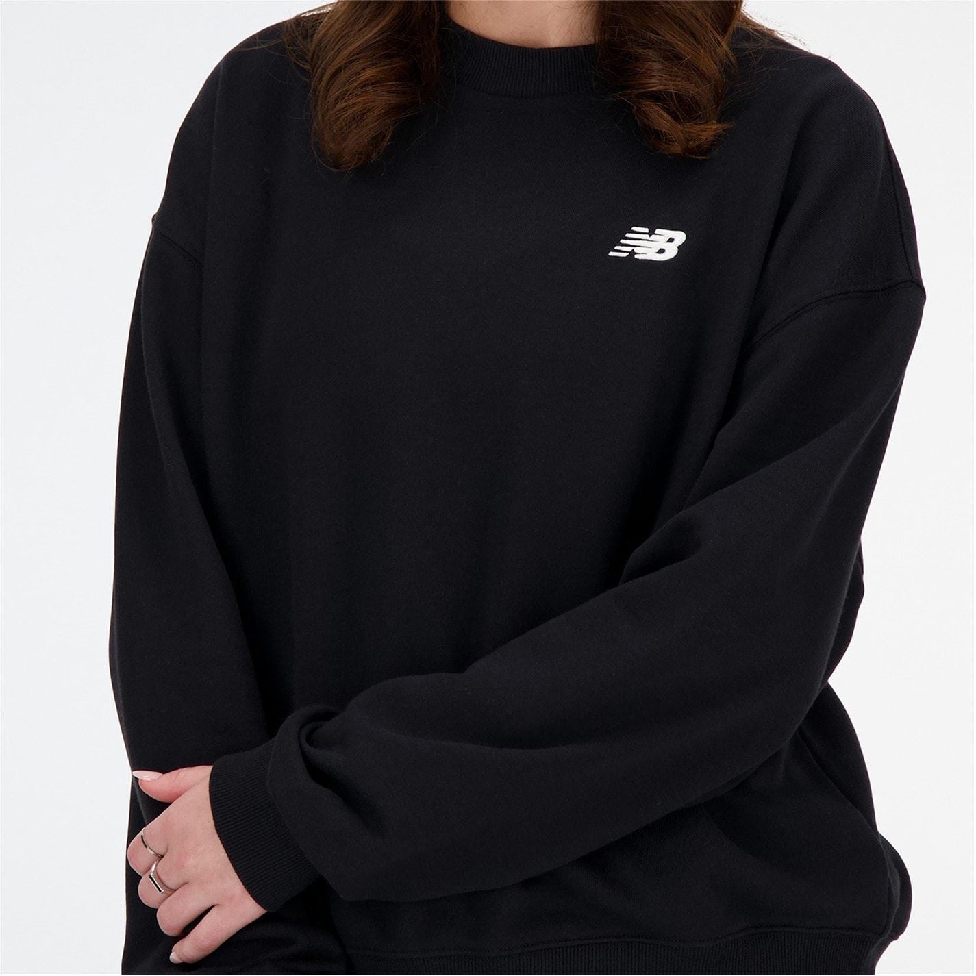 New Balance Balance French Terry Crewneck Top